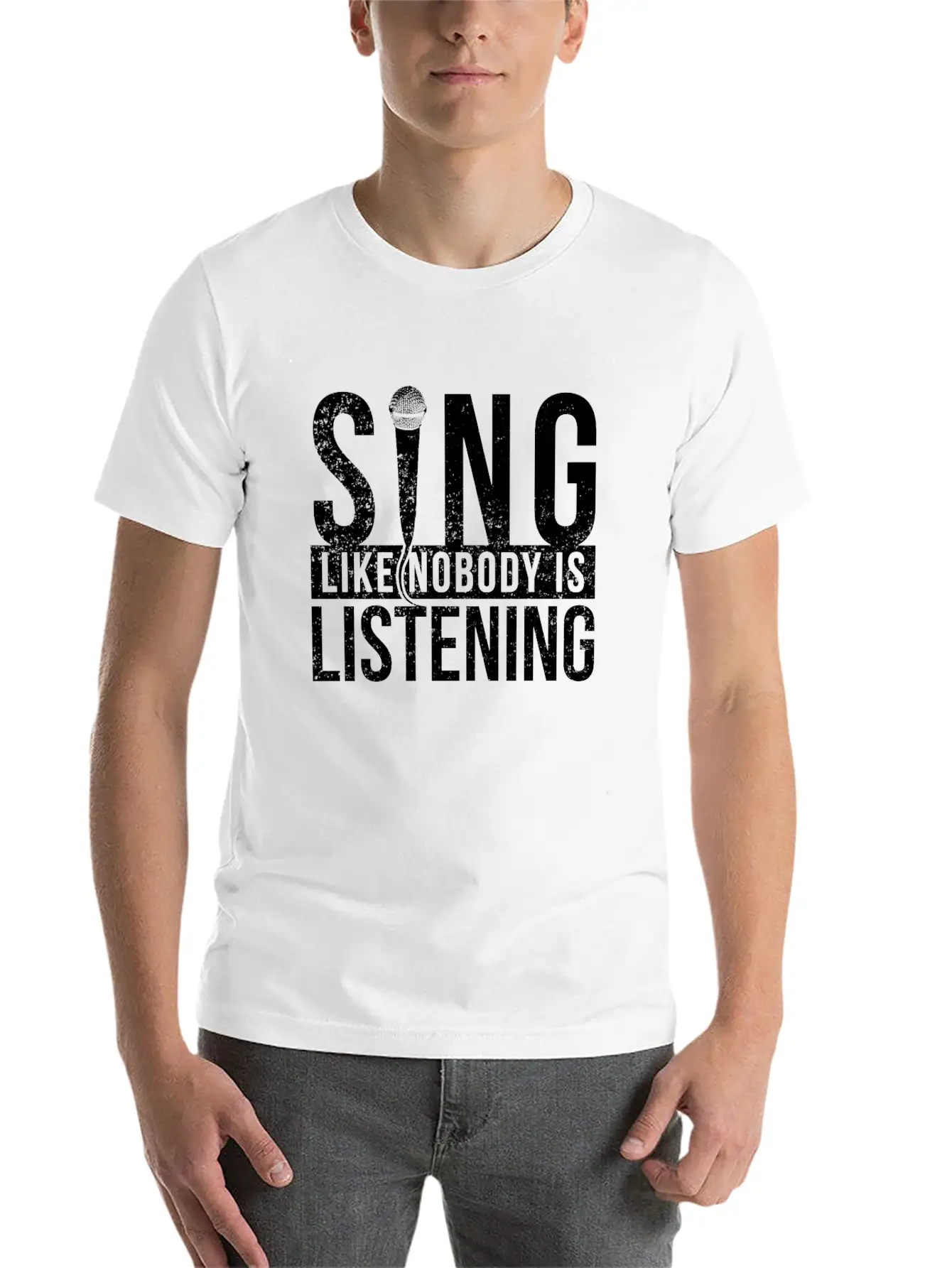 Singer Timeless Short Sleeve Tee – Comfy And Minimalist Design