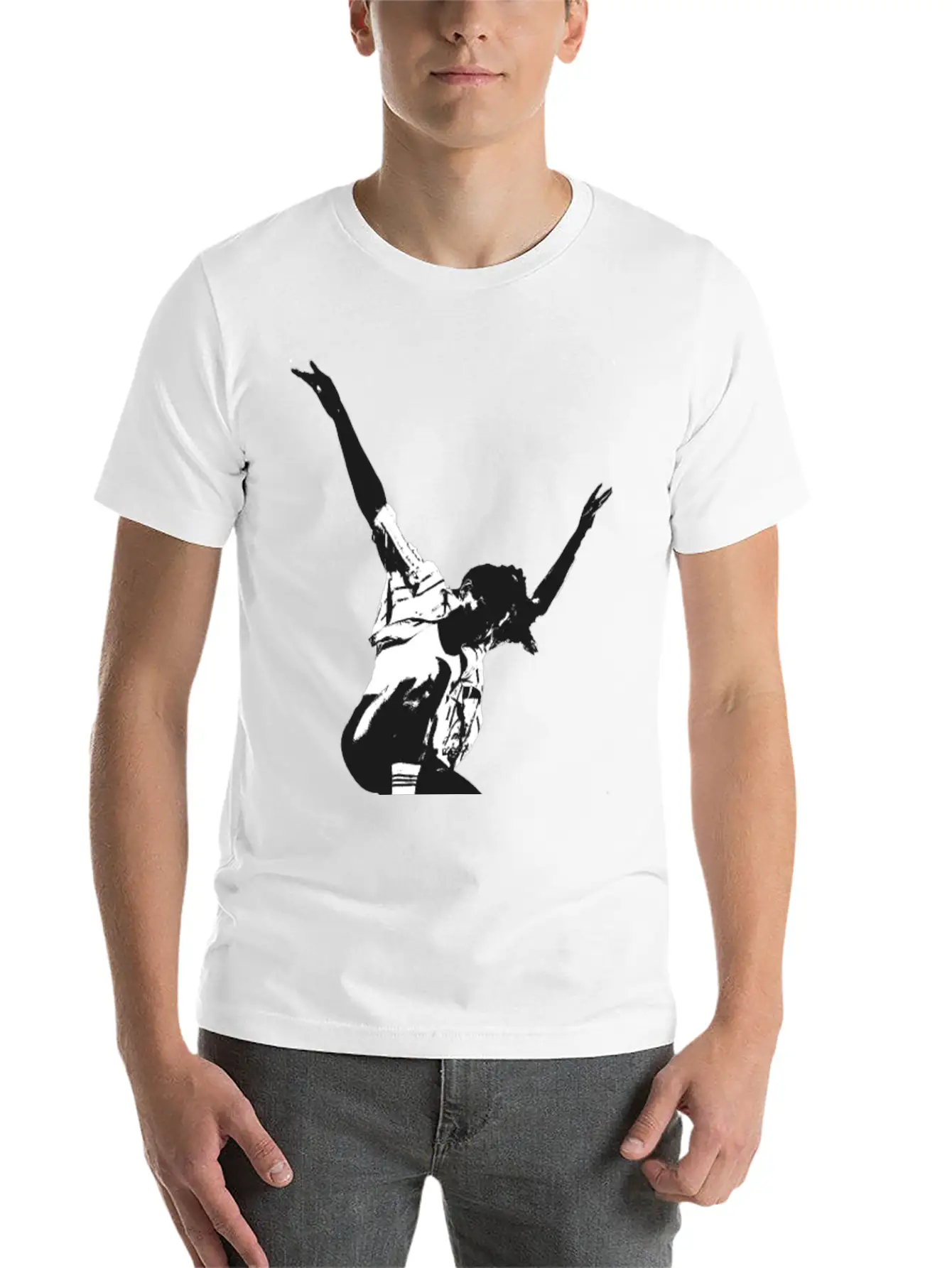 Skater Girl Skateboarding Timeless Short Sleeve Tee – Comfy And Minimalist Design