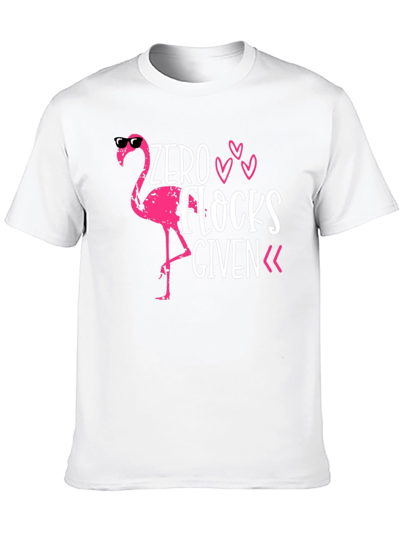 Zero Flocks Given Flamingo T-Shirt