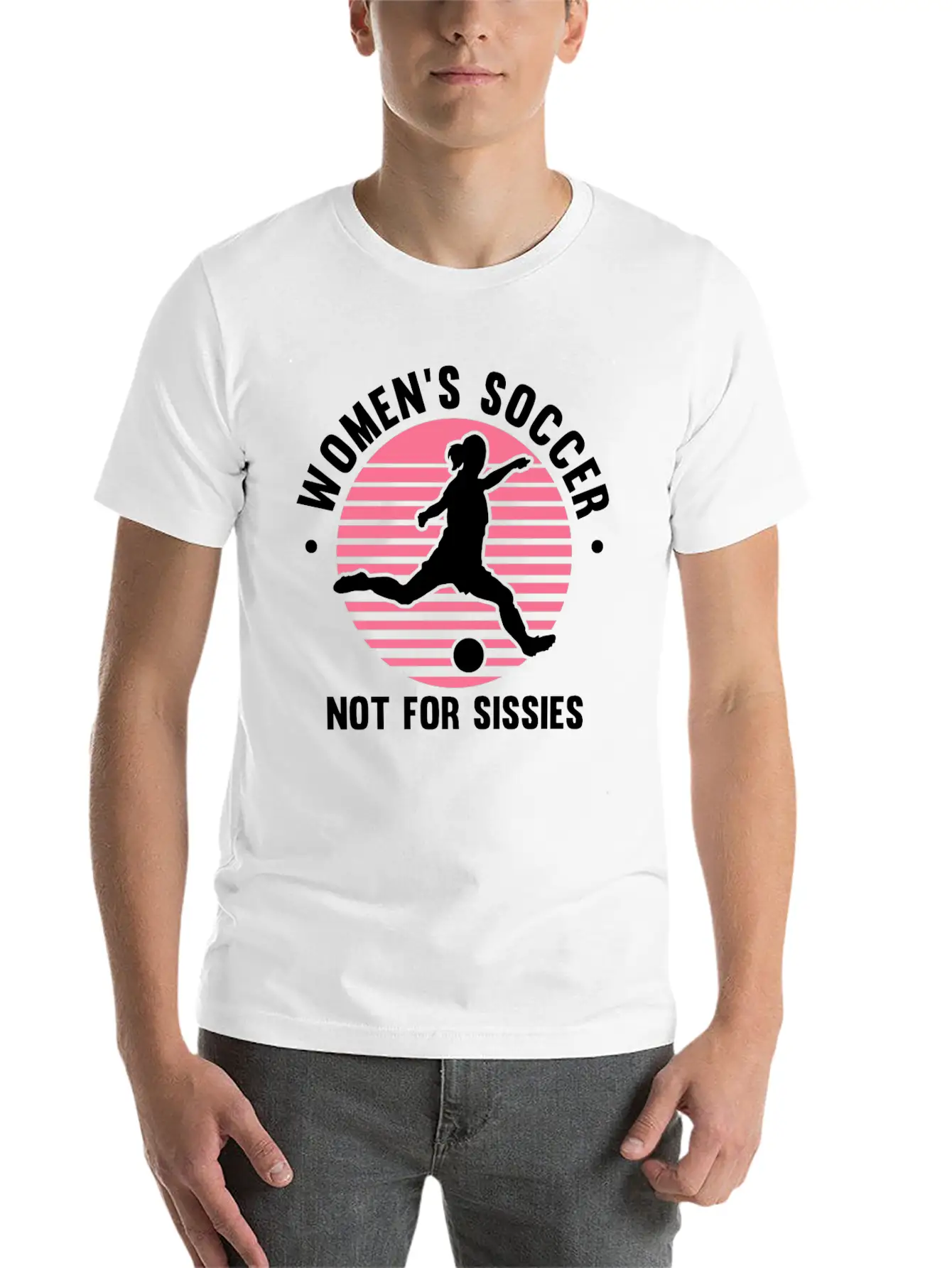 Soccer Girl Team Outfit For Players + Fans Unisex Casual T-Shirt – Clean Design For Daily Comfort