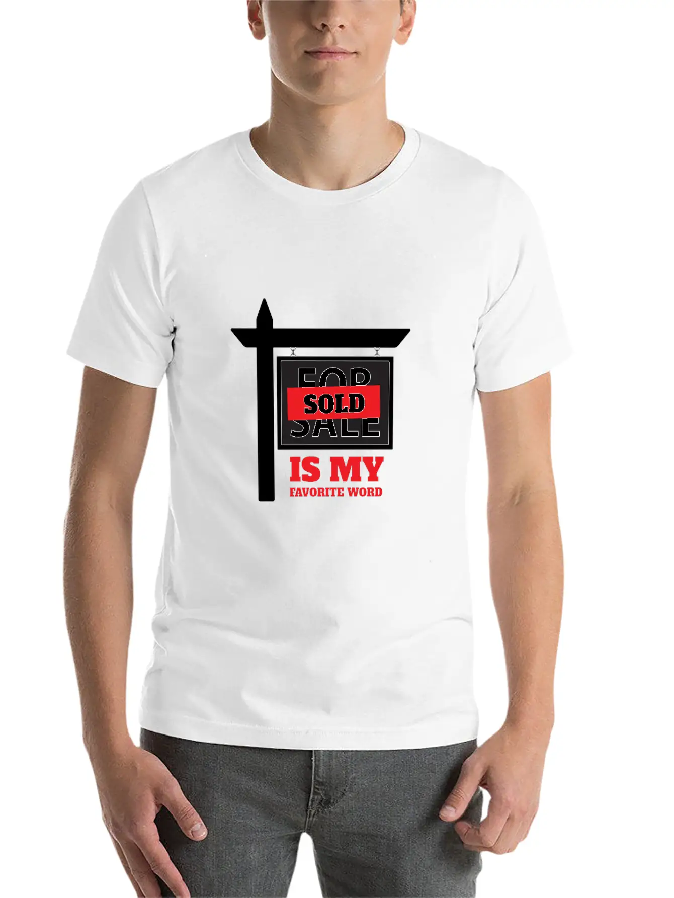 Sold Is My Favorite Word Unisex Casual T-Shirt – Clean Design For Daily Comfort