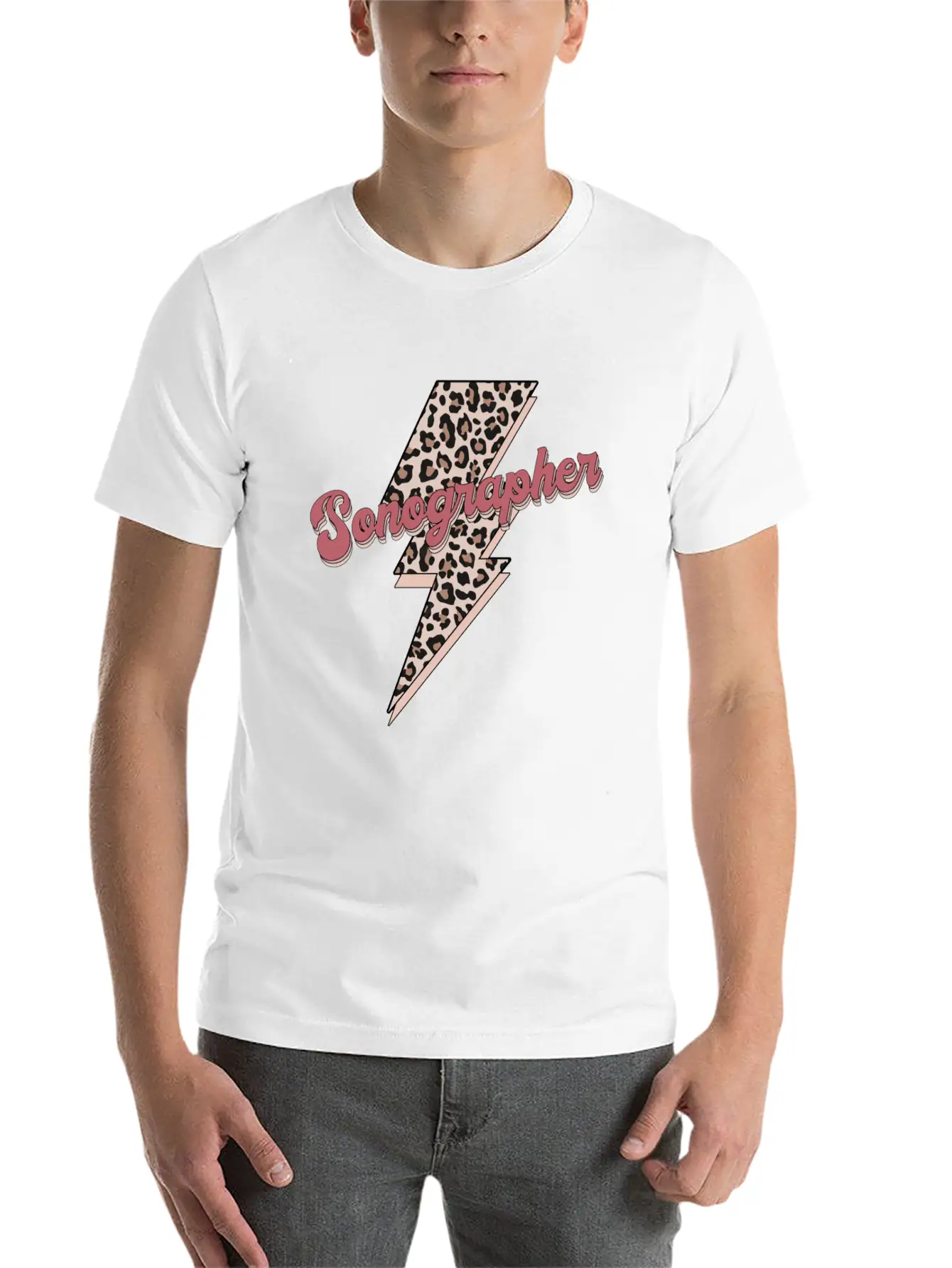 Sonographer Stylish Everyday T-Shirt – Unisex Basic Cotton Tee