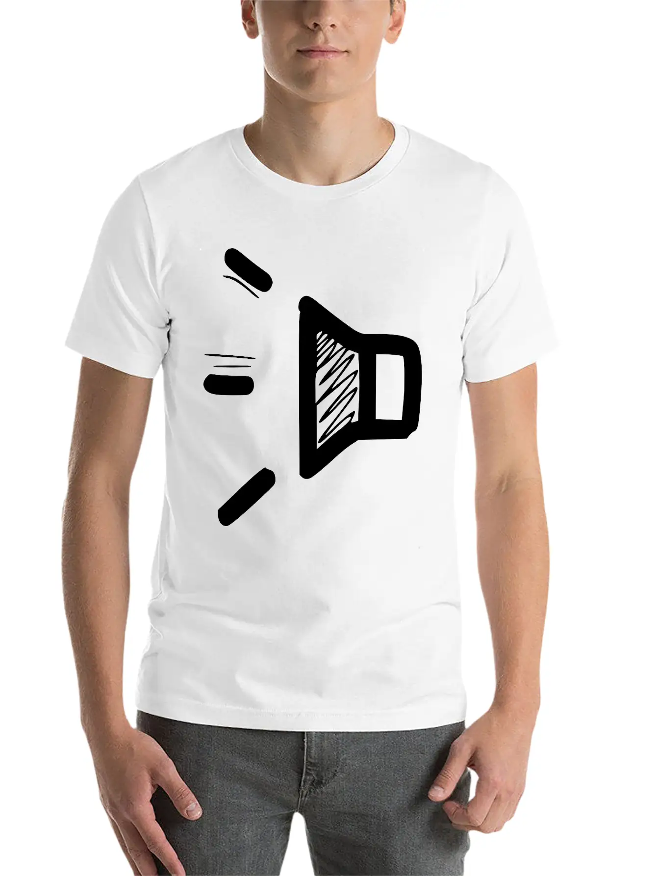 Speakers Stylish Everyday T-Shirt – Unisex Basic Cotton Tee