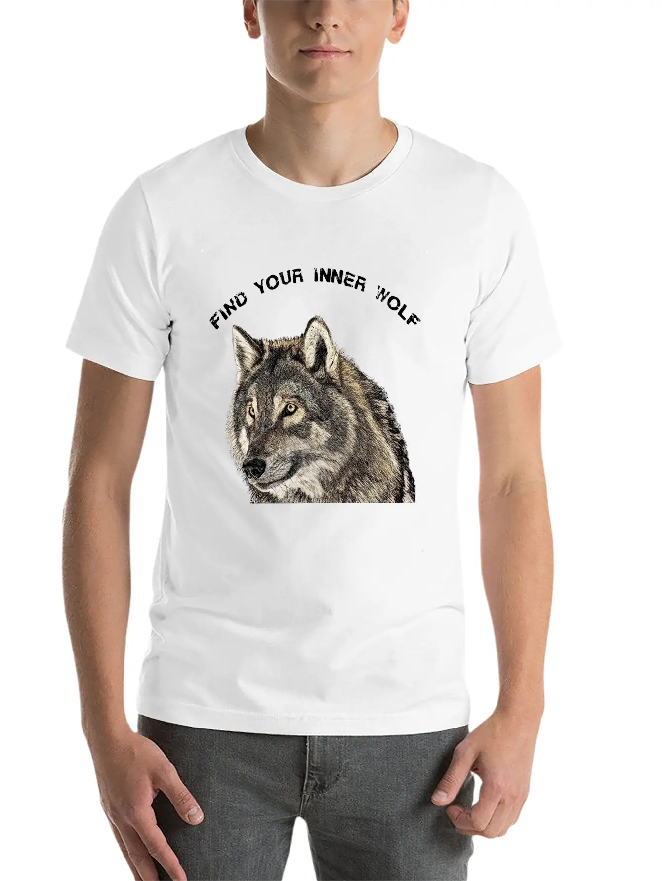 Spirit Of The Wolf Essential Unisex Summer Tee – Soft Cotton Casual Fit