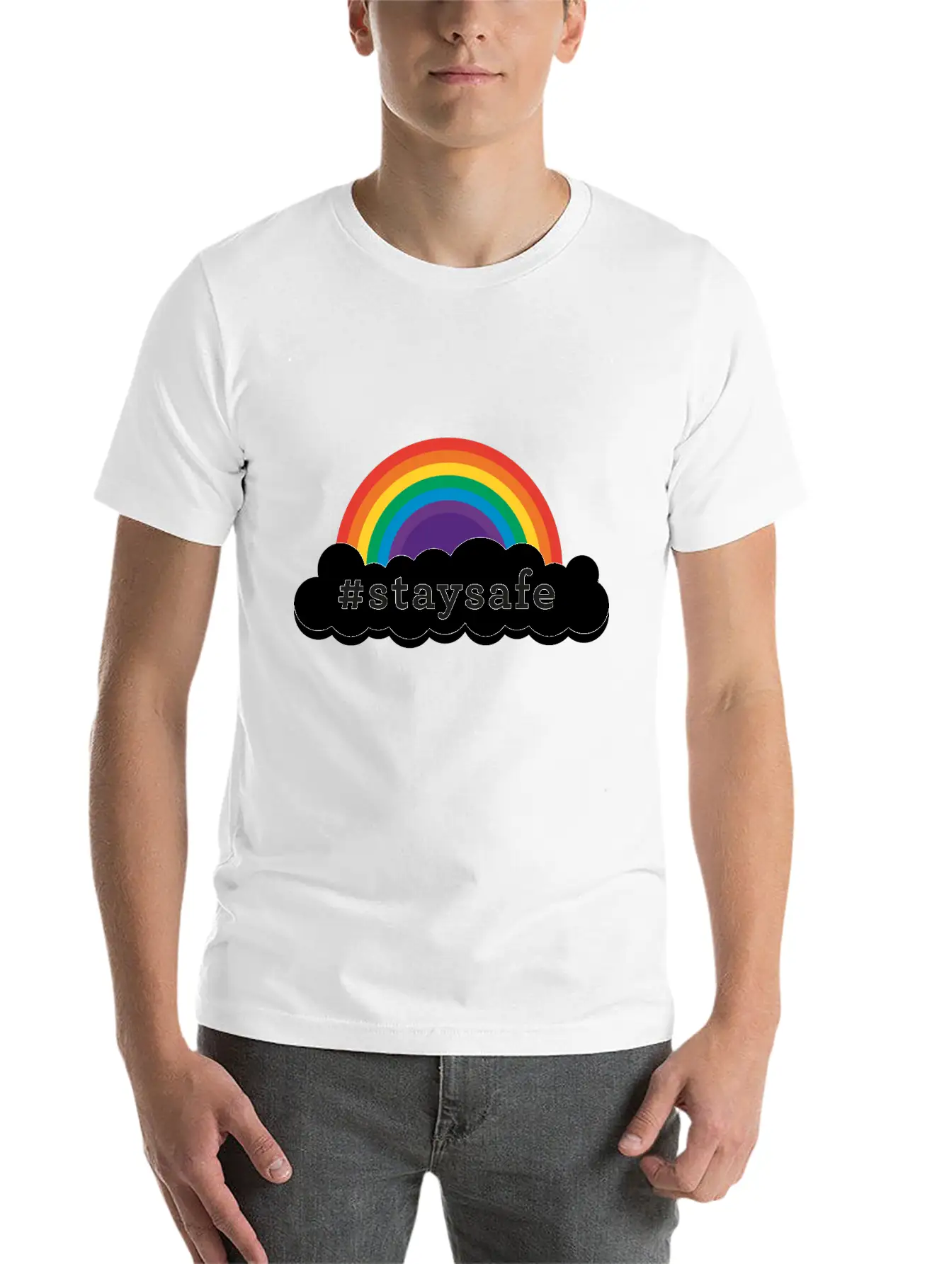 Stay Safe Stylish Everyday T-Shirt – Unisex Basic Cotton Tee