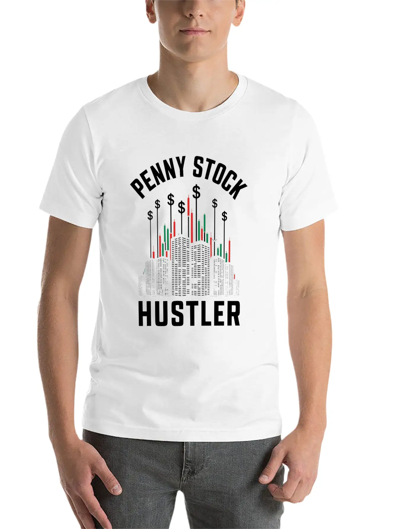 Stock Market Trader Forex Trader Investor Trading Unisex Short Sleeve Soft Cotton T-Shirt – Casual Everyday Wear
