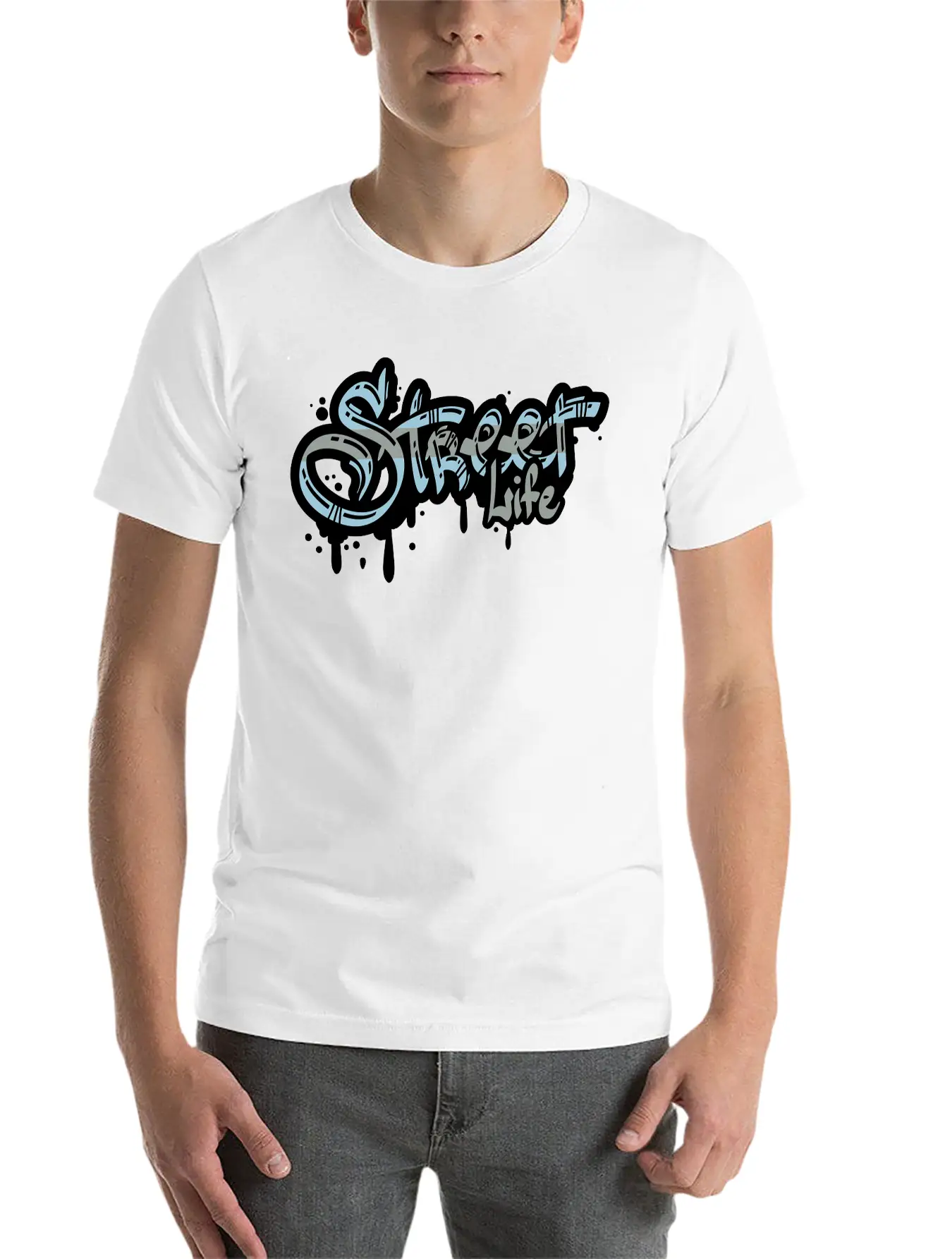 Street Life Timeless Short Sleeve Tee – Comfy And Minimalist Design