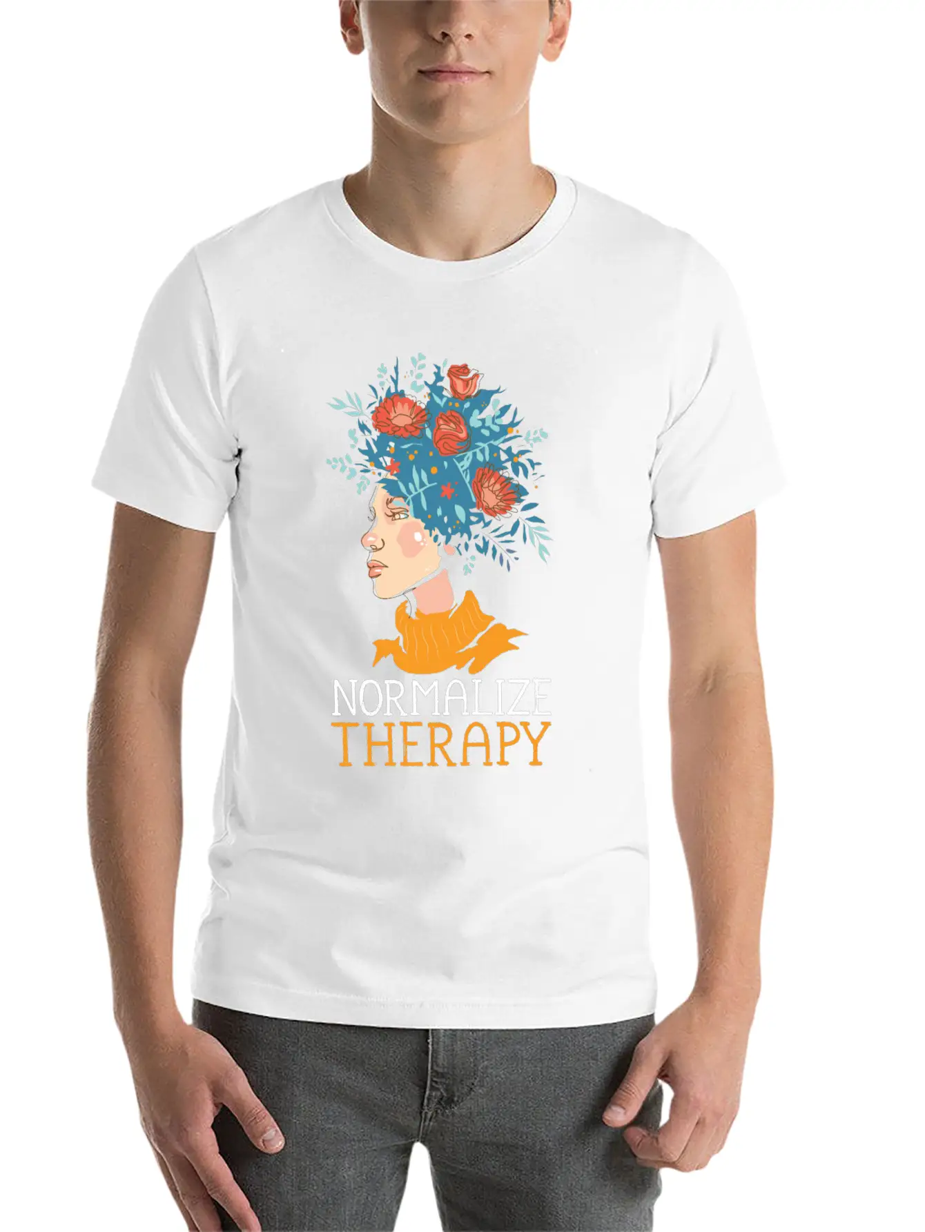 Suicide Prevention Mental Health Awareness Essential Unisex Summer Tee – Soft Cotton Casual Fit