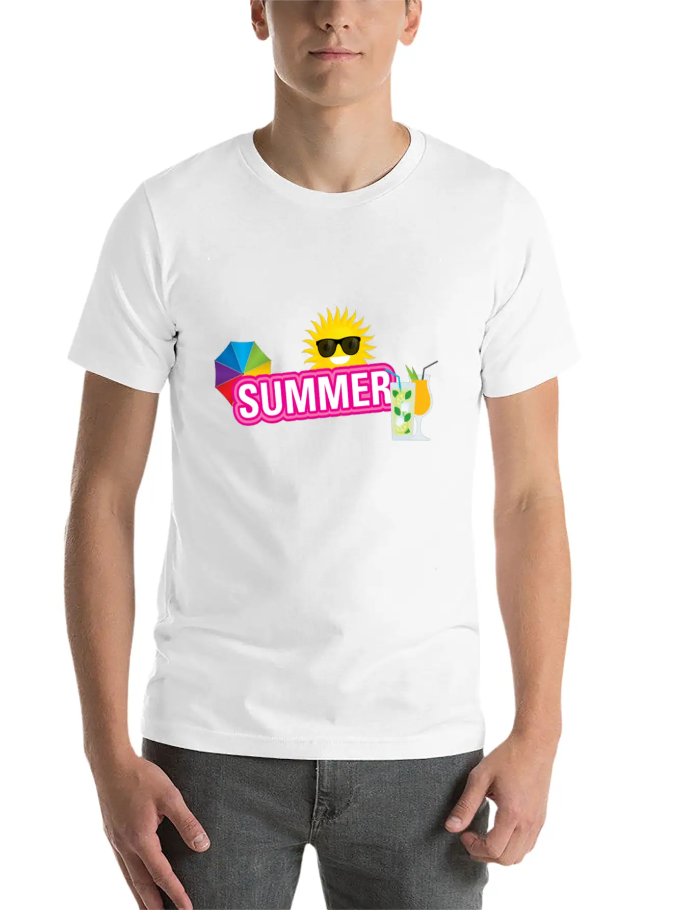 Summer Fun Stylish Everyday T-Shirt – Unisex Basic Cotton Tee