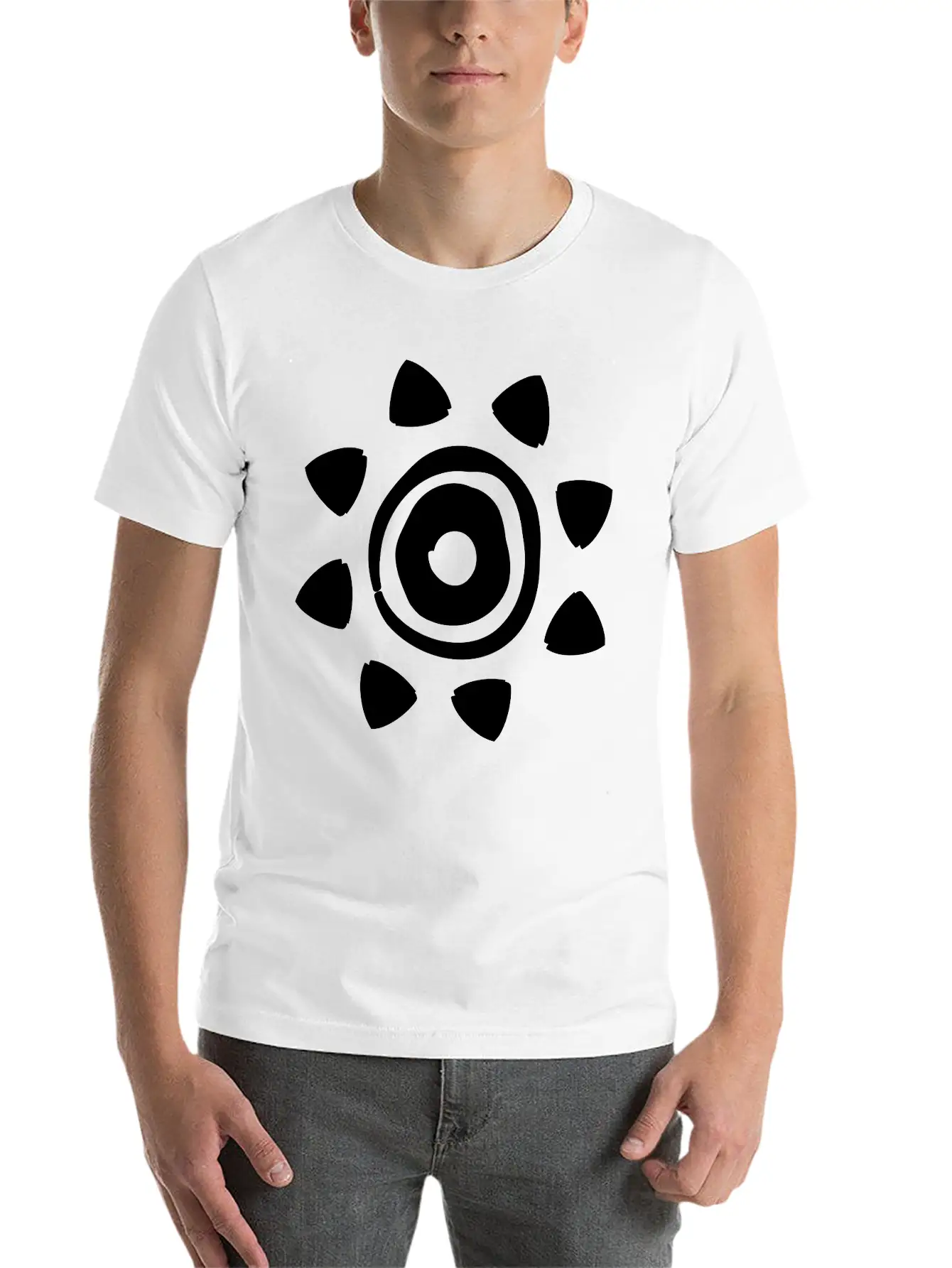 Sun Basic Graphic T-Shirt – Daily Comfort In Soft Cotton