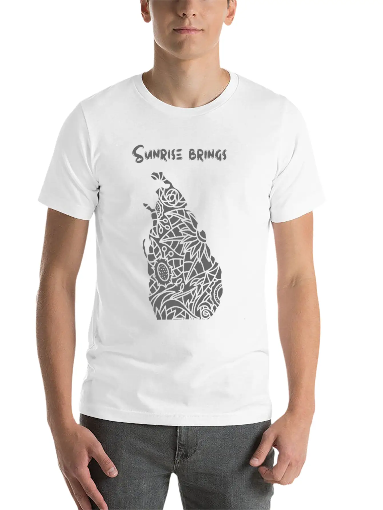 Sunrise Brings Limitless Possibilities Stylish Everyday T-Shirt – Unisex Basic Cotton Tee