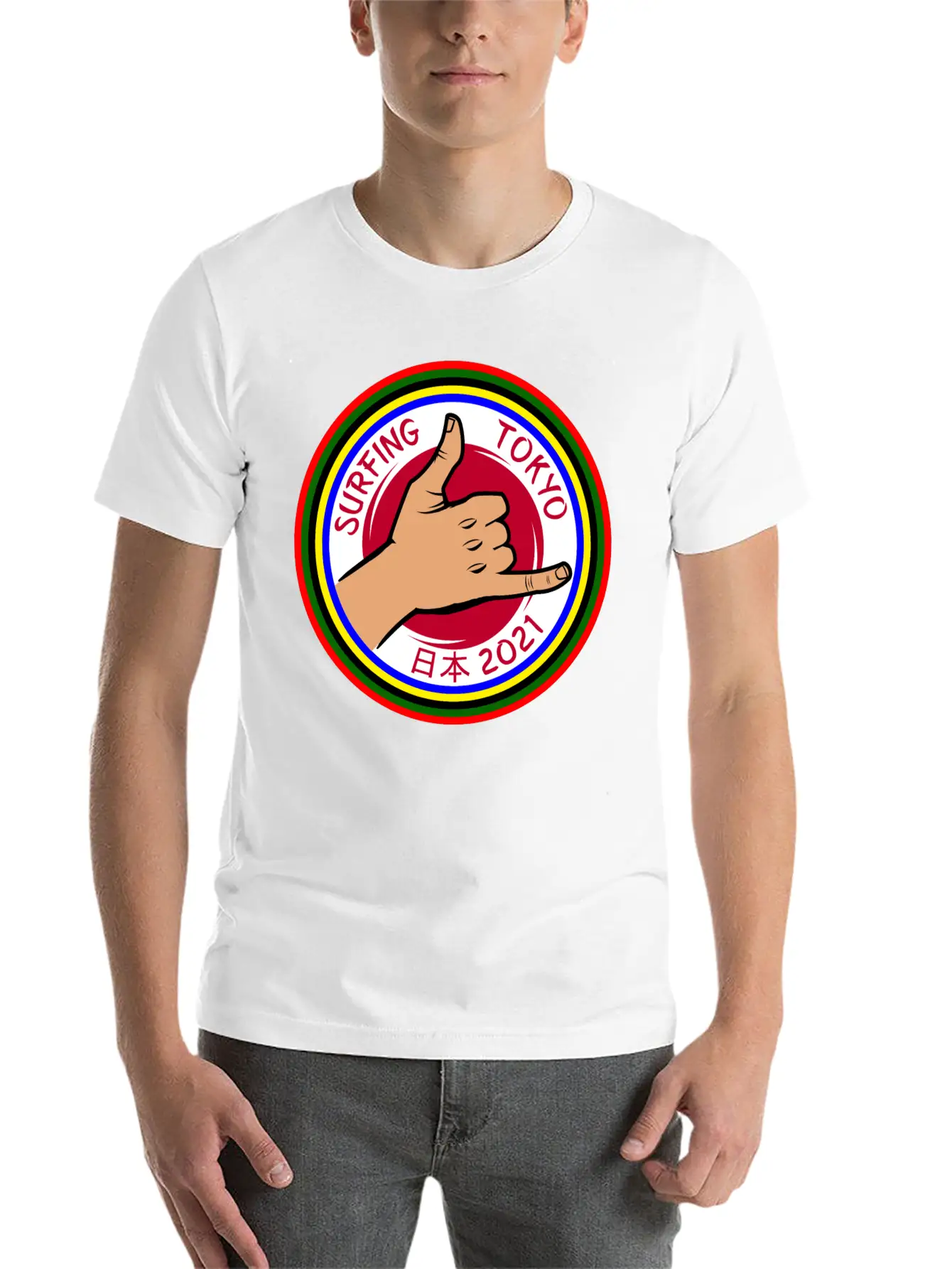 Surfing Comfortable Minimalist Graphic Tee – Summer Style Essential