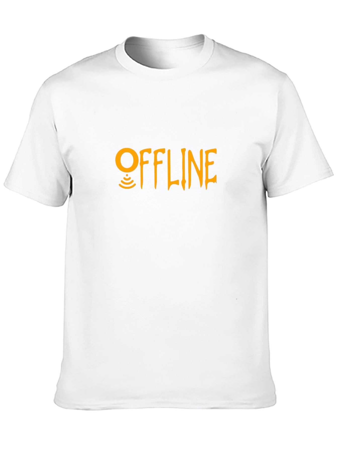 Offline Mode Black Graphic Tee - Stay Disconnected