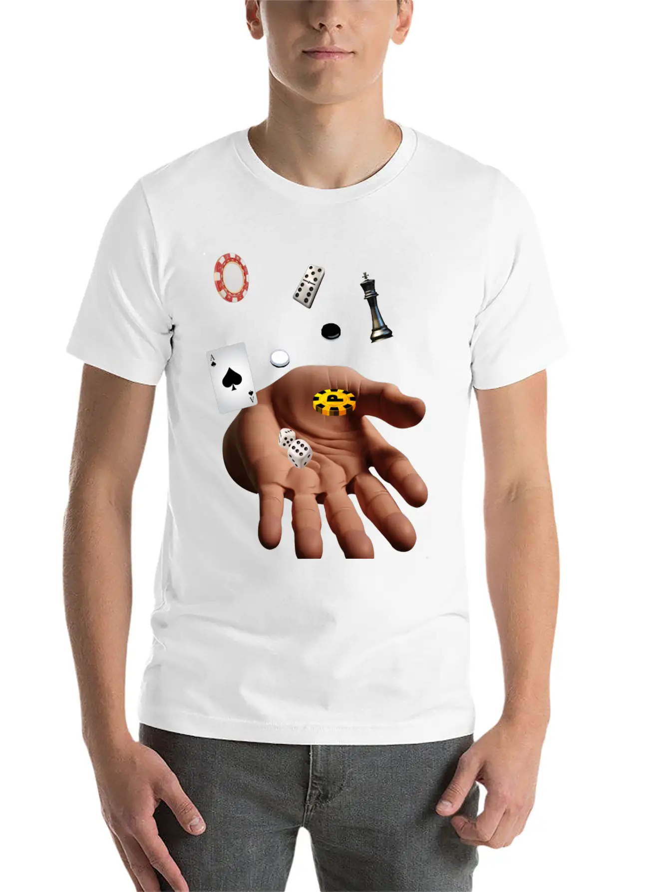 Table Game Stylish Everyday T-Shirt – Unisex Basic Cotton Tee
