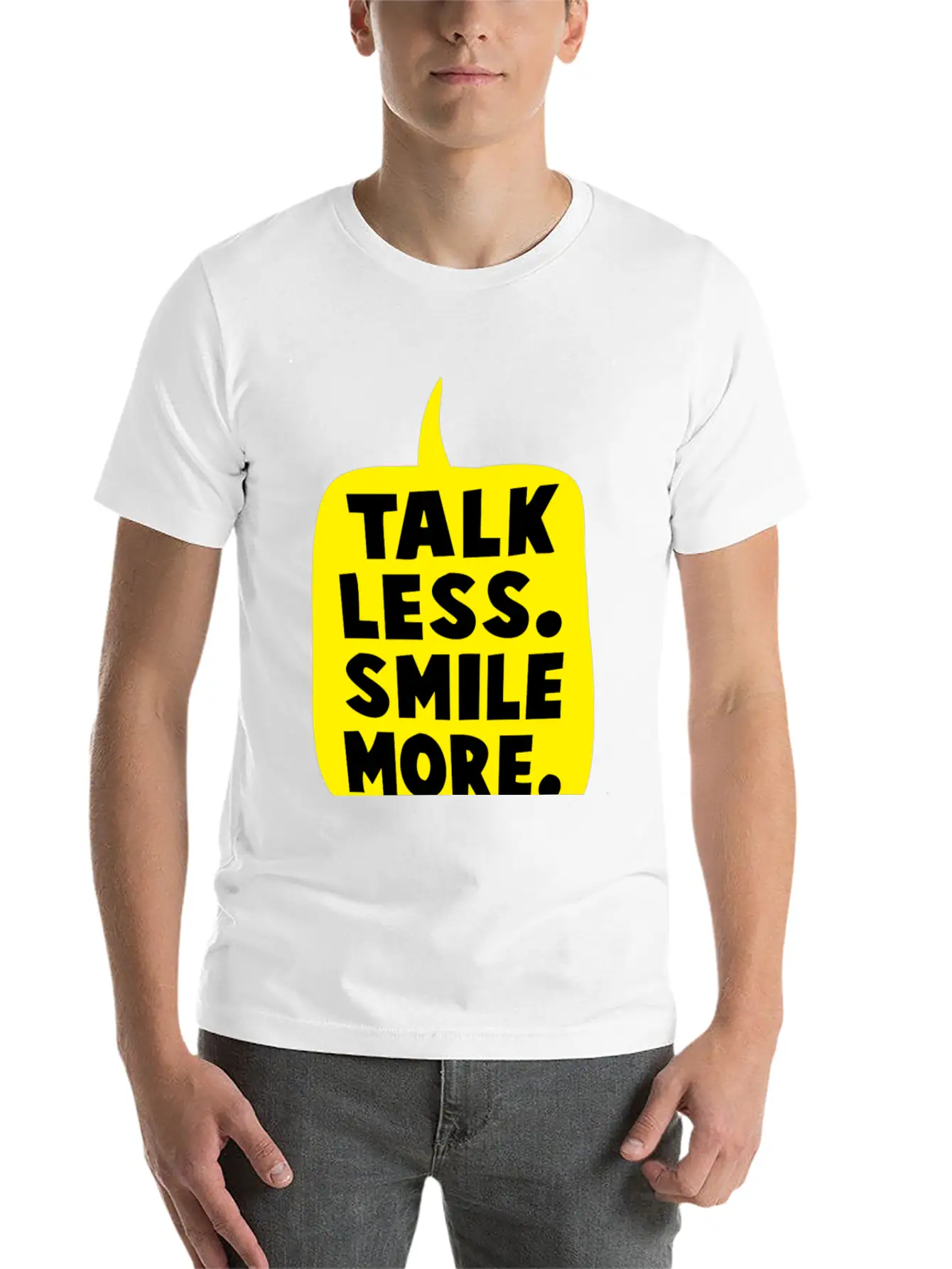 Talk Less Timeless Short Sleeve Tee – Comfy And Minimalist Design