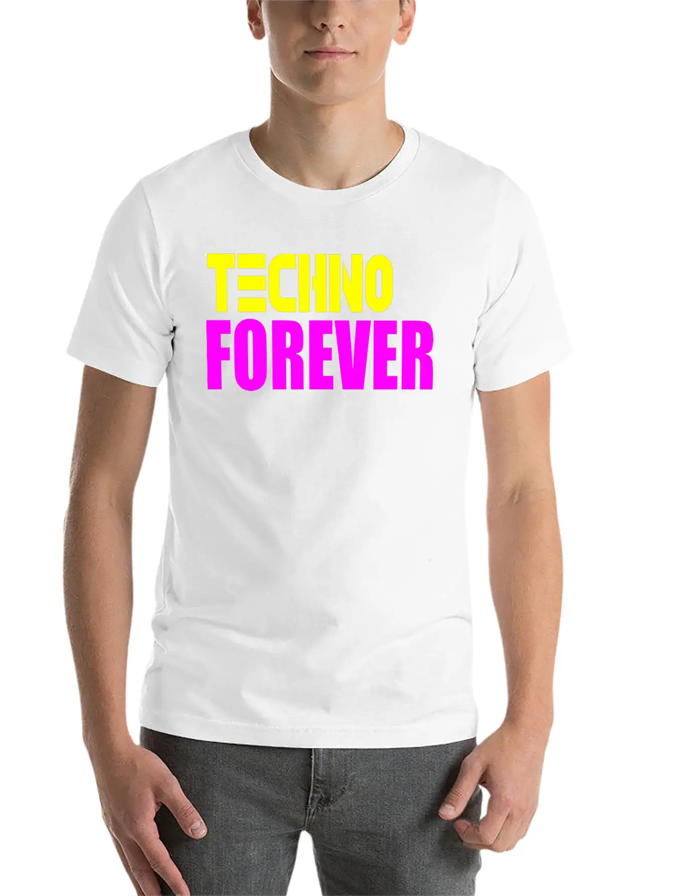 Techno Forever Timeless Short Sleeve Tee – Comfy And Minimalist Design