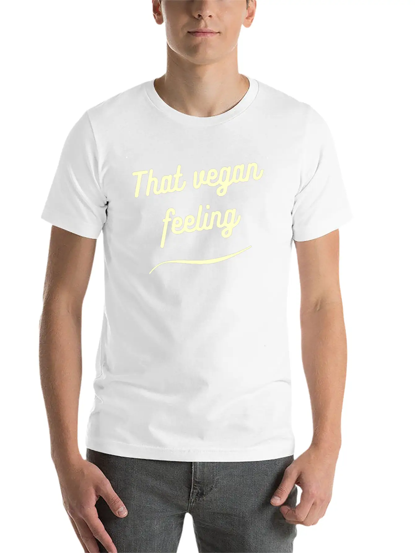 That Vegan Feeling Stylish Everyday T-Shirt – Unisex Basic Cotton Tee