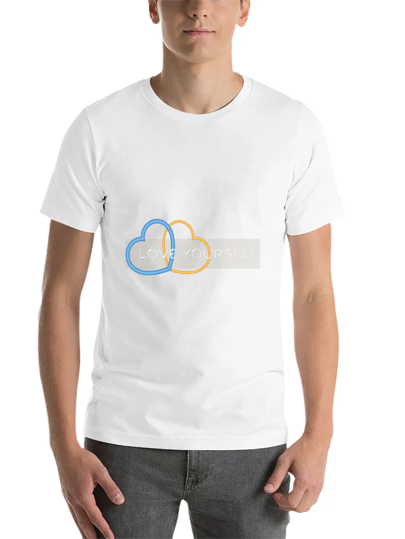 The Danai Collection: Love Yourself Unisex Casual T-Shirt – Clean Design For Daily Comfort