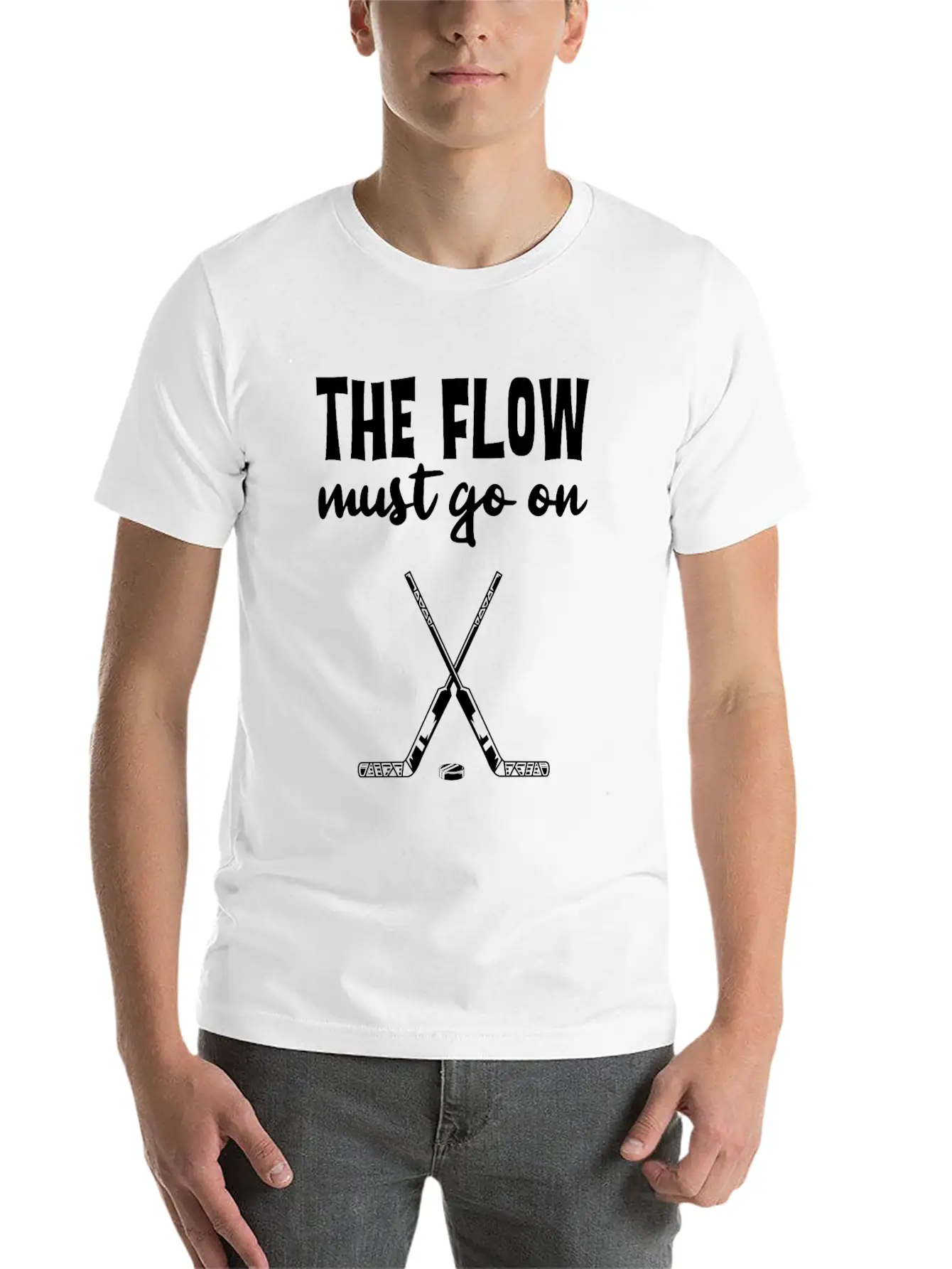 The Flow Must Go On 6 Comfortable Minimalist Graphic Tee – Summer Style Essential