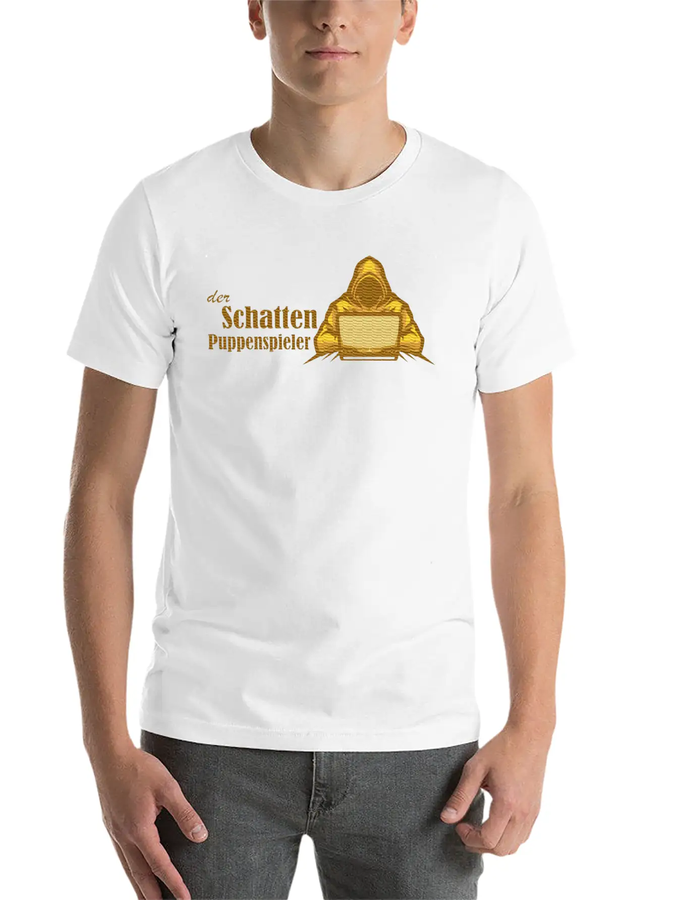 The Shadow Puppeteer | Der Schatten Puppenspieler Comfortable Minimalist Graphic Tee – Summer Style Essential