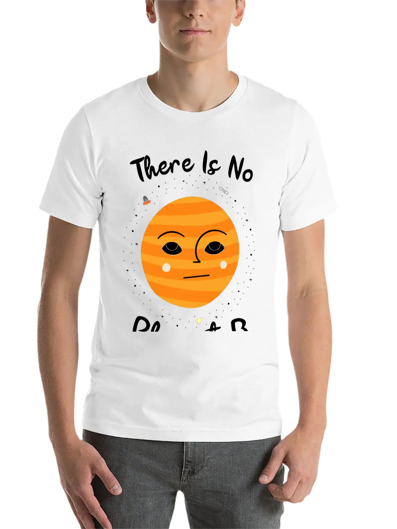 There Is No Planet B MicoDaClothing Stylish Everyday T-Shirt – Unisex Basic Cotton Tee
