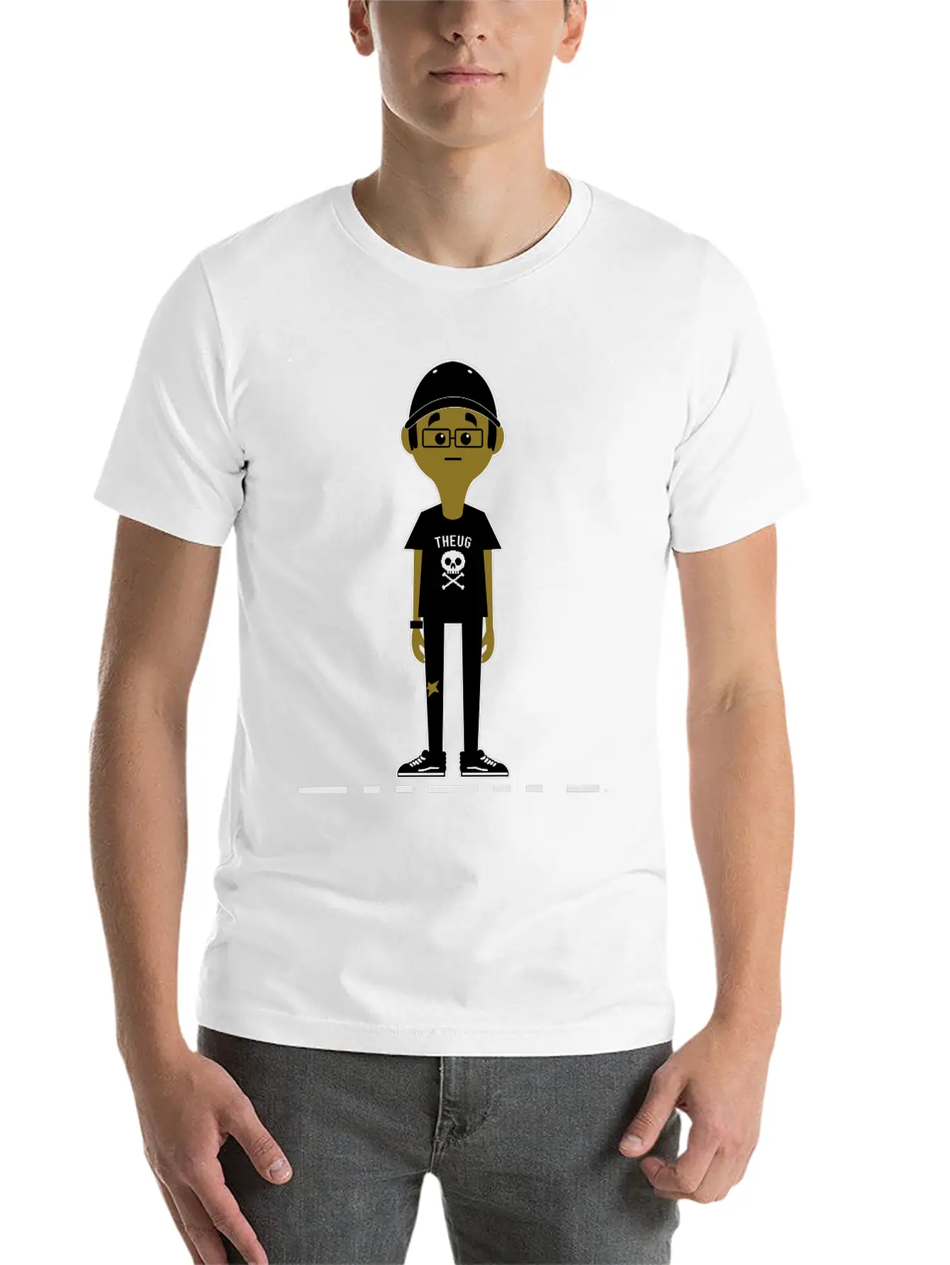 THEUG | The Urban Geek Unisex Short Sleeve Soft Cotton T-Shirt – Casual Everyday Wear