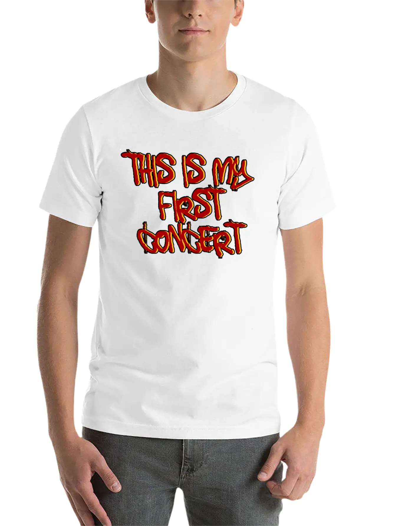 This Is My First Concert 24 Unisex Short Sleeve Soft Cotton T-Shirt – Casual Everyday Wear