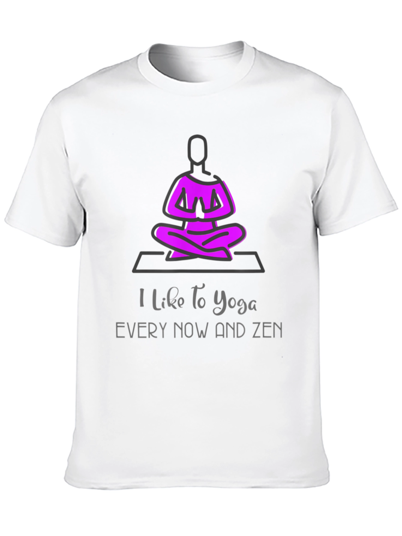 Yoga Zen Graphic Tee - Meditate in Style!