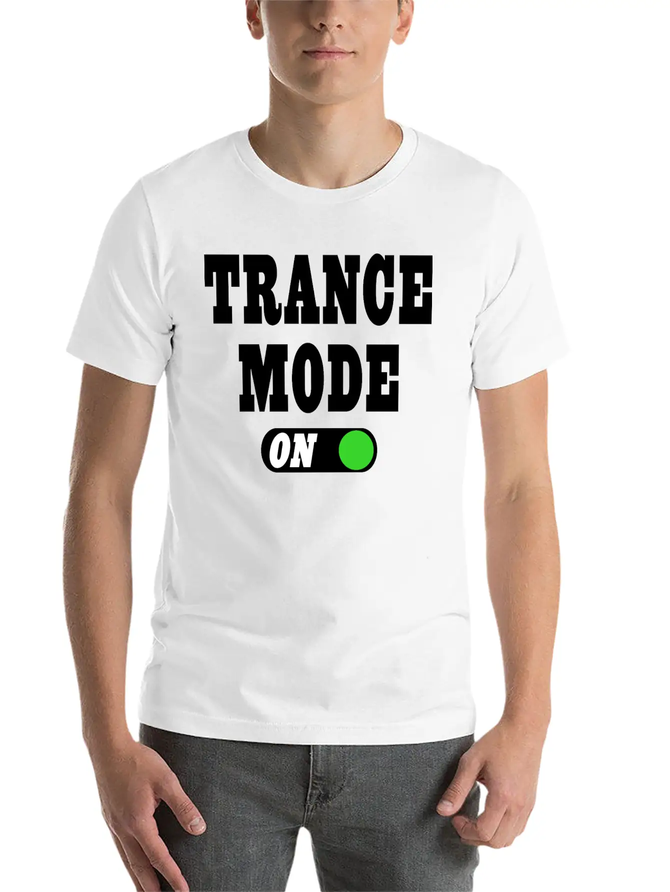Trance Mode On! Stylish Everyday T-Shirt – Unisex Basic Cotton Tee