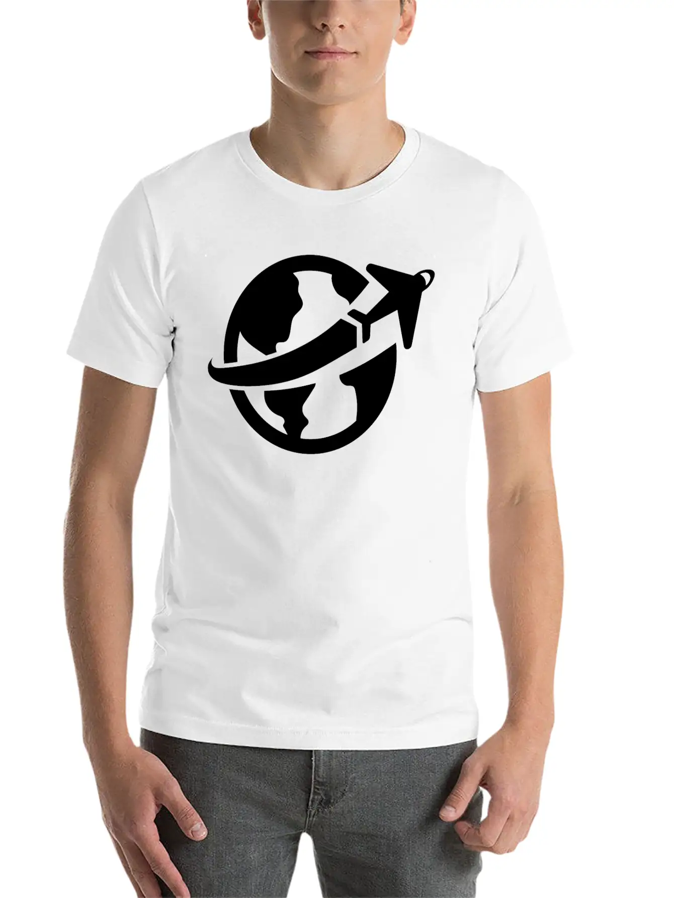 Travel Unisex Short Sleeve Soft Cotton T-Shirt – Casual Everyday Wear