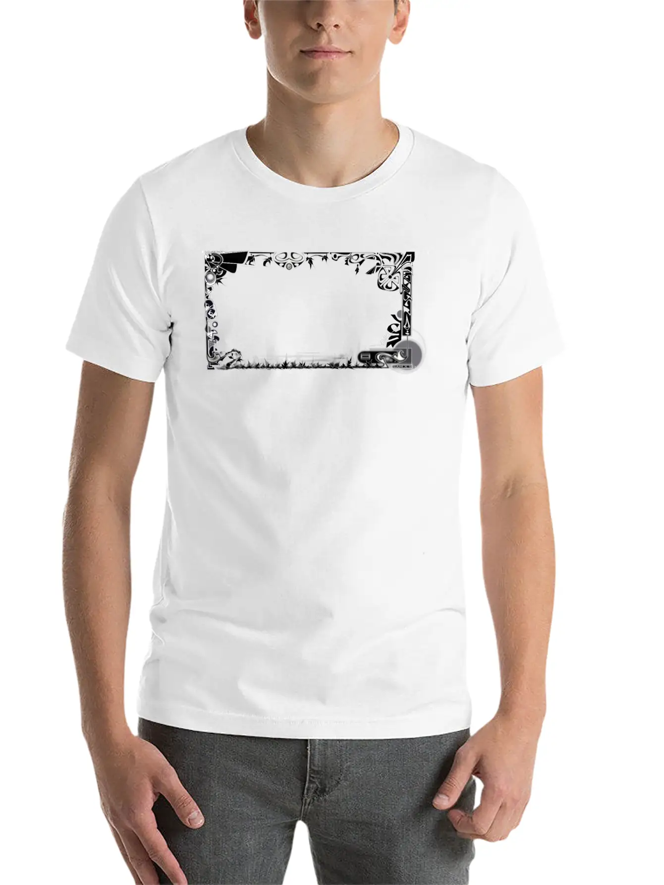 Tribal Frame Essential Unisex Summer Tee – Soft Cotton Casual Fit