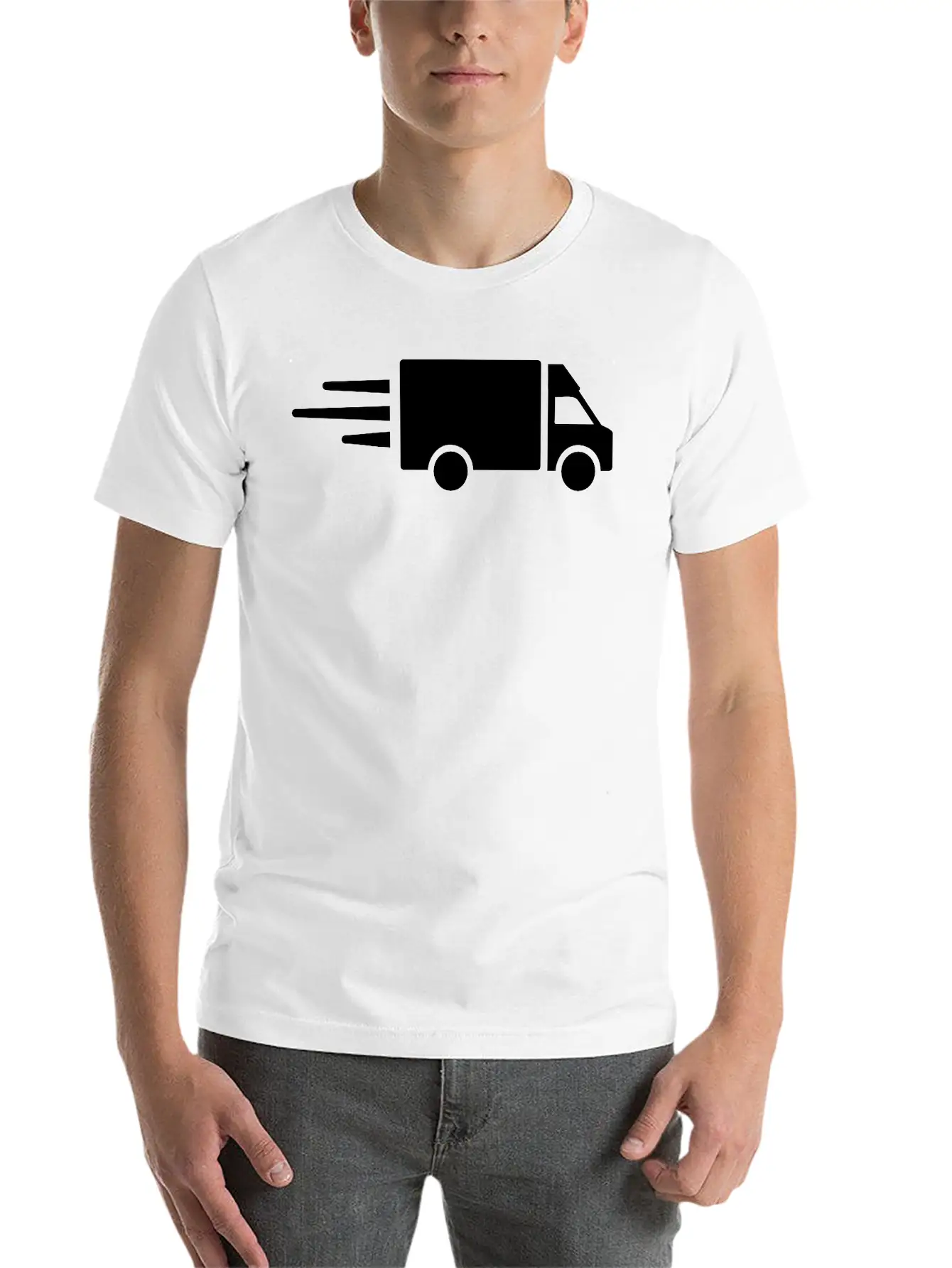 Truck Unisex Casual T-Shirt – Clean Design For Daily Comfort
