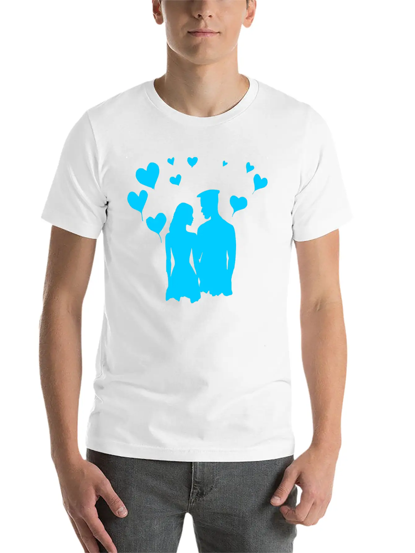 True Love - Parting Is Such Sweet Sorrow Vector Timeless Short Sleeve Tee – Comfy And Minimalist Design
