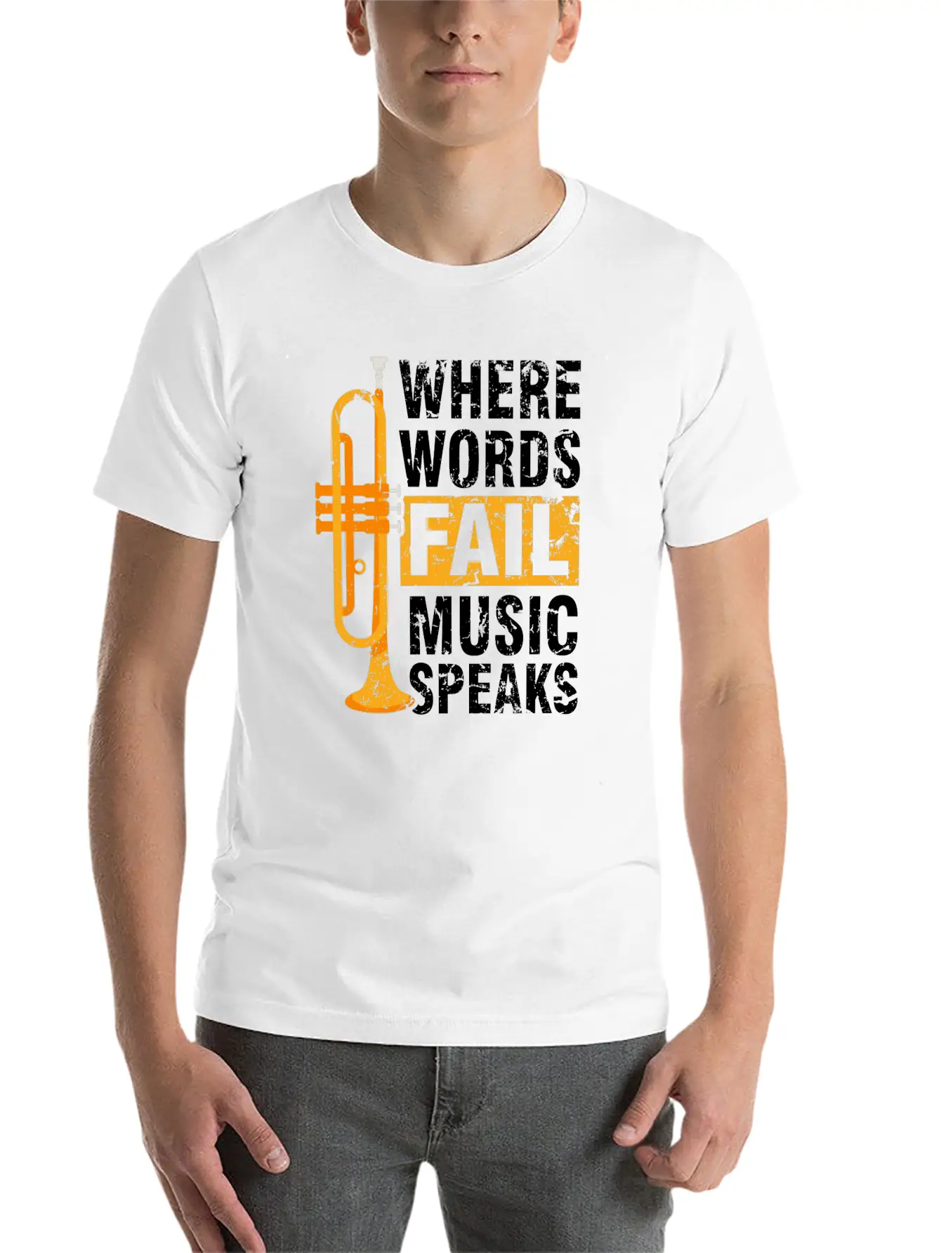 Trumpet Brass Band Music Trumpeter Timeless Short Sleeve Tee – Comfy And Minimalist Design