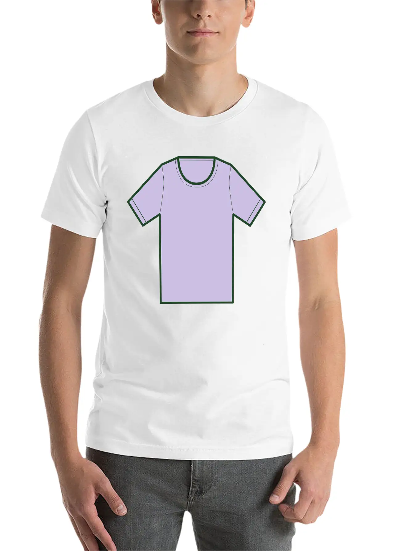 Tshirt No Background. Stylish Everyday T-Shirt – Unisex Basic Cotton Tee