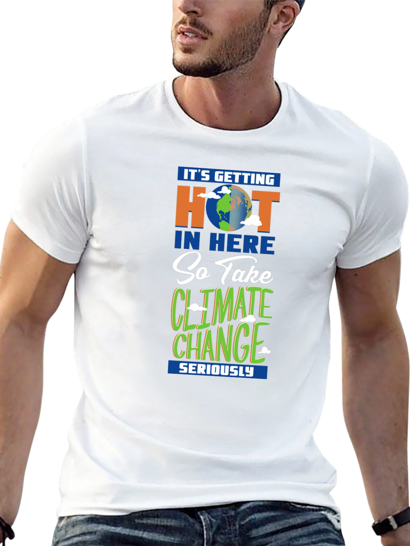 Climate Change Awareness Graphic T-Shirt