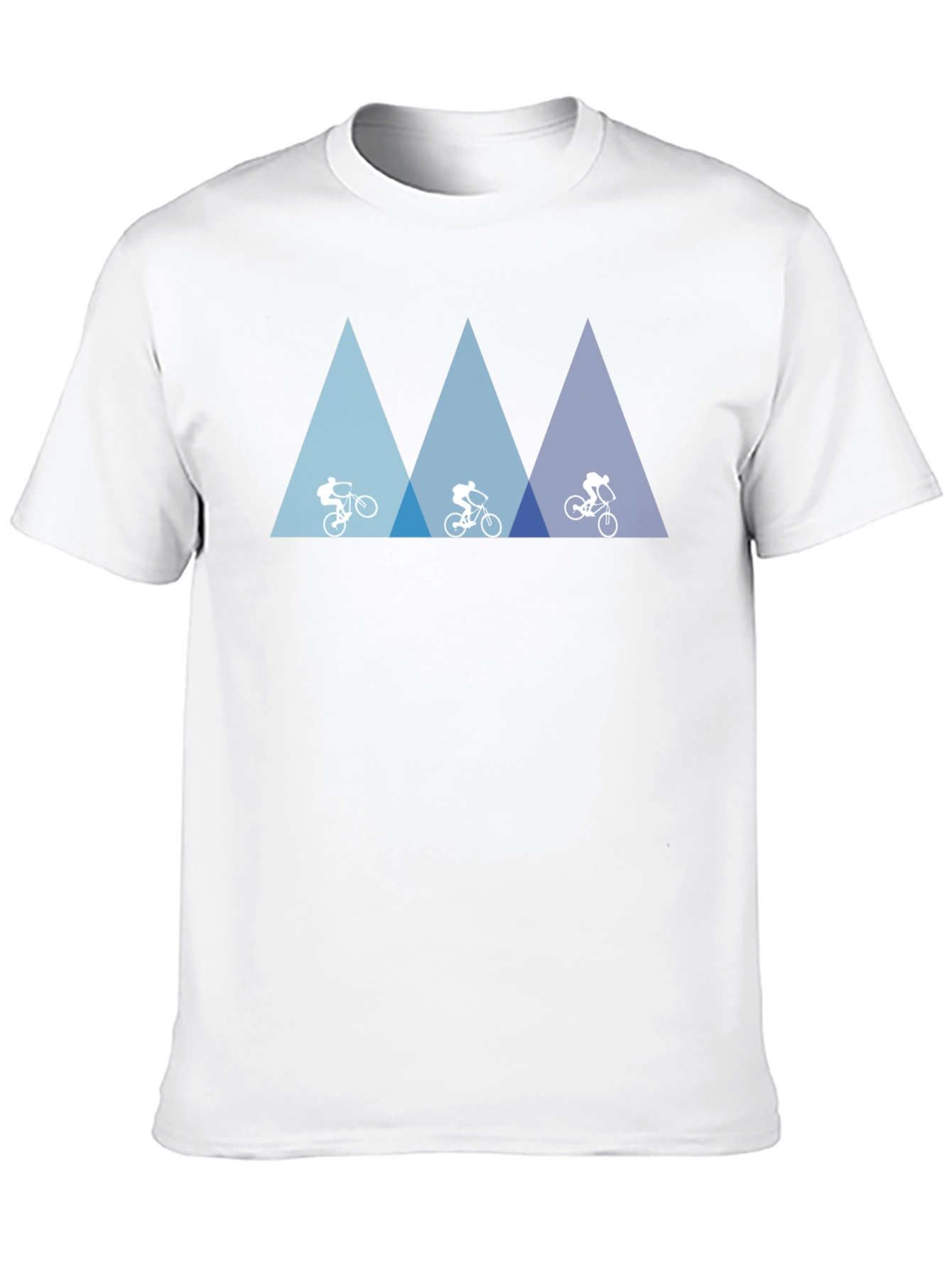 Mountain Biking Graphic Tee - Adventurers Black T-Shirt