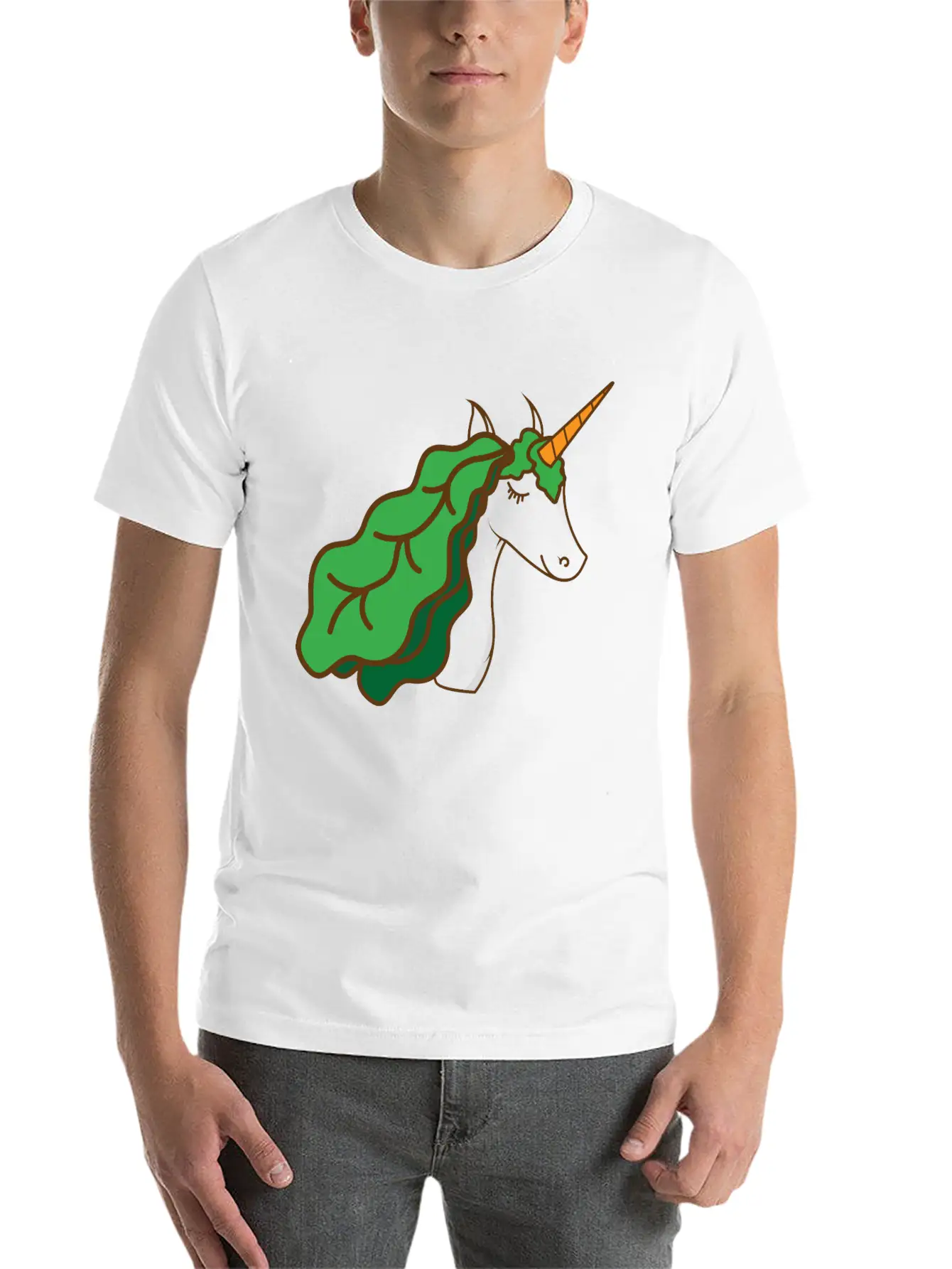 Unicorns Are Vegans Unicorns Are Vegan Vegans Stylish Everyday T-Shirt – Unisex Basic Cotton Tee