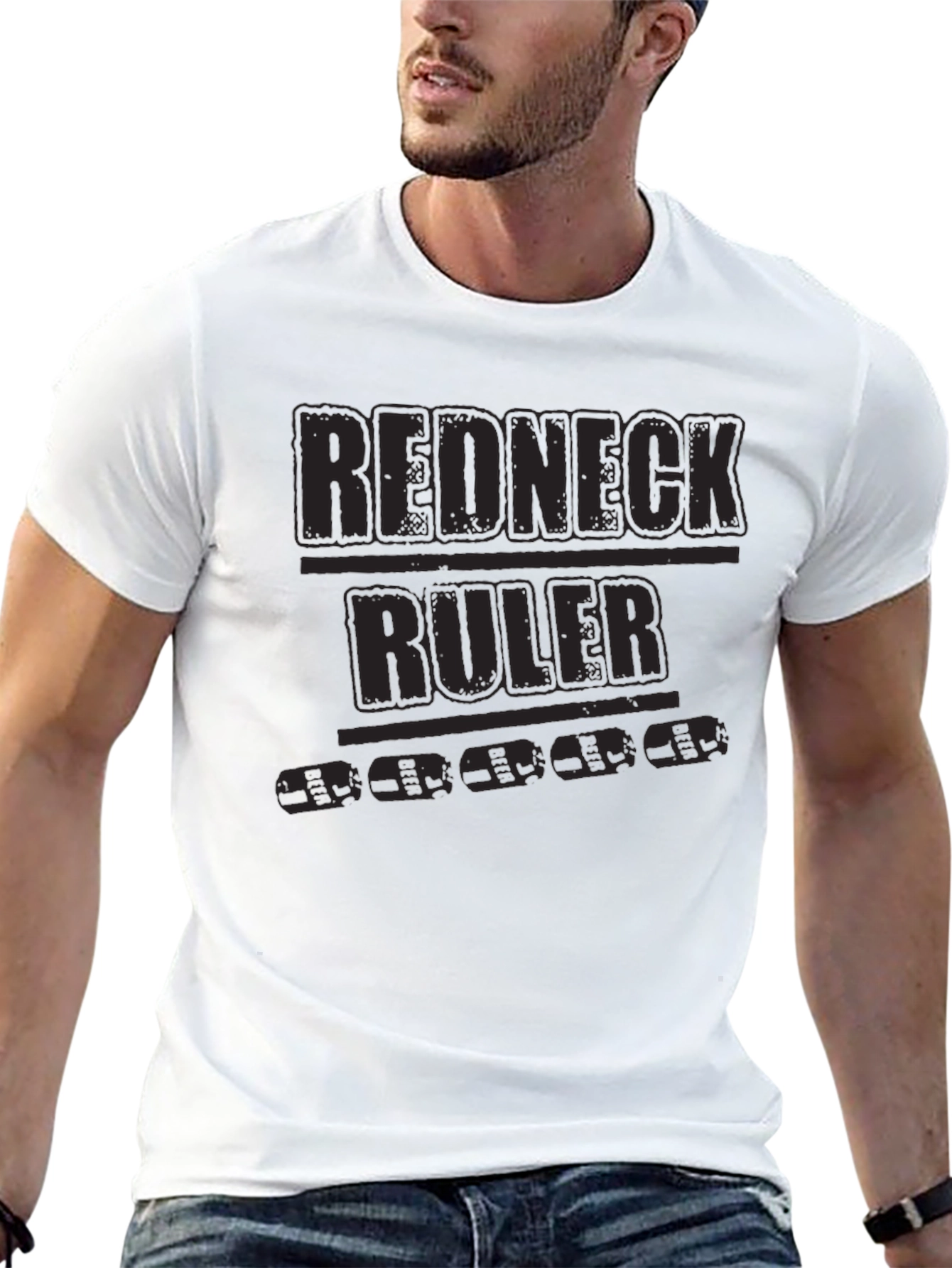 Redneck Ruler Graphic T-Shirt