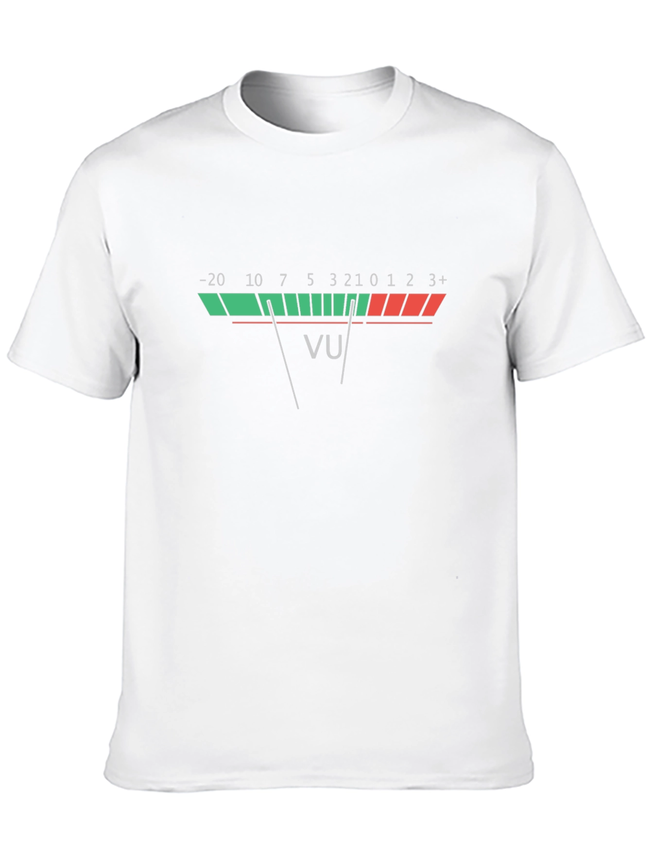 VU Meter T-Shirt - Audio Engineer Tee