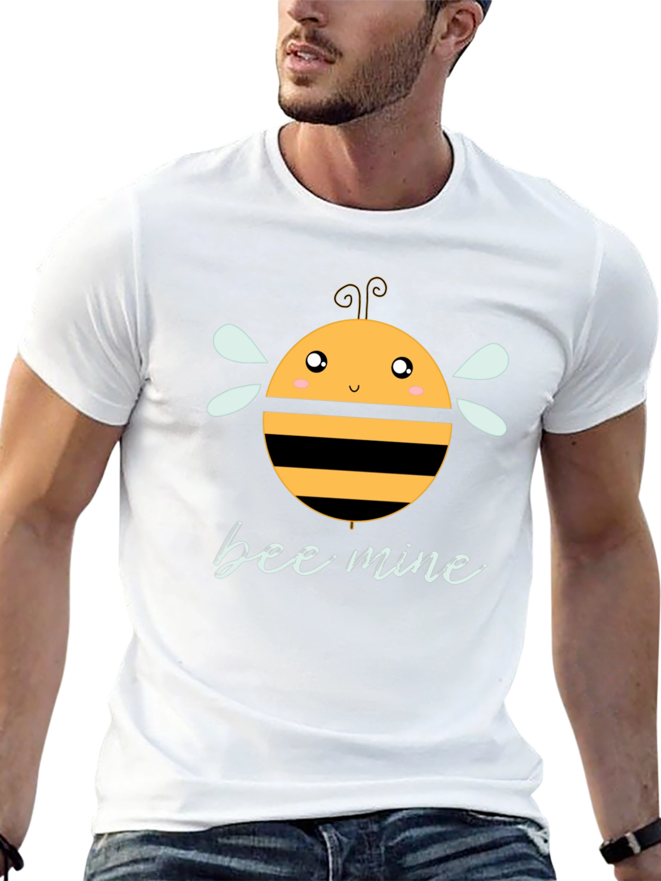 Bee Mine Graphic Tee - Cute Valentines Day Shirt
