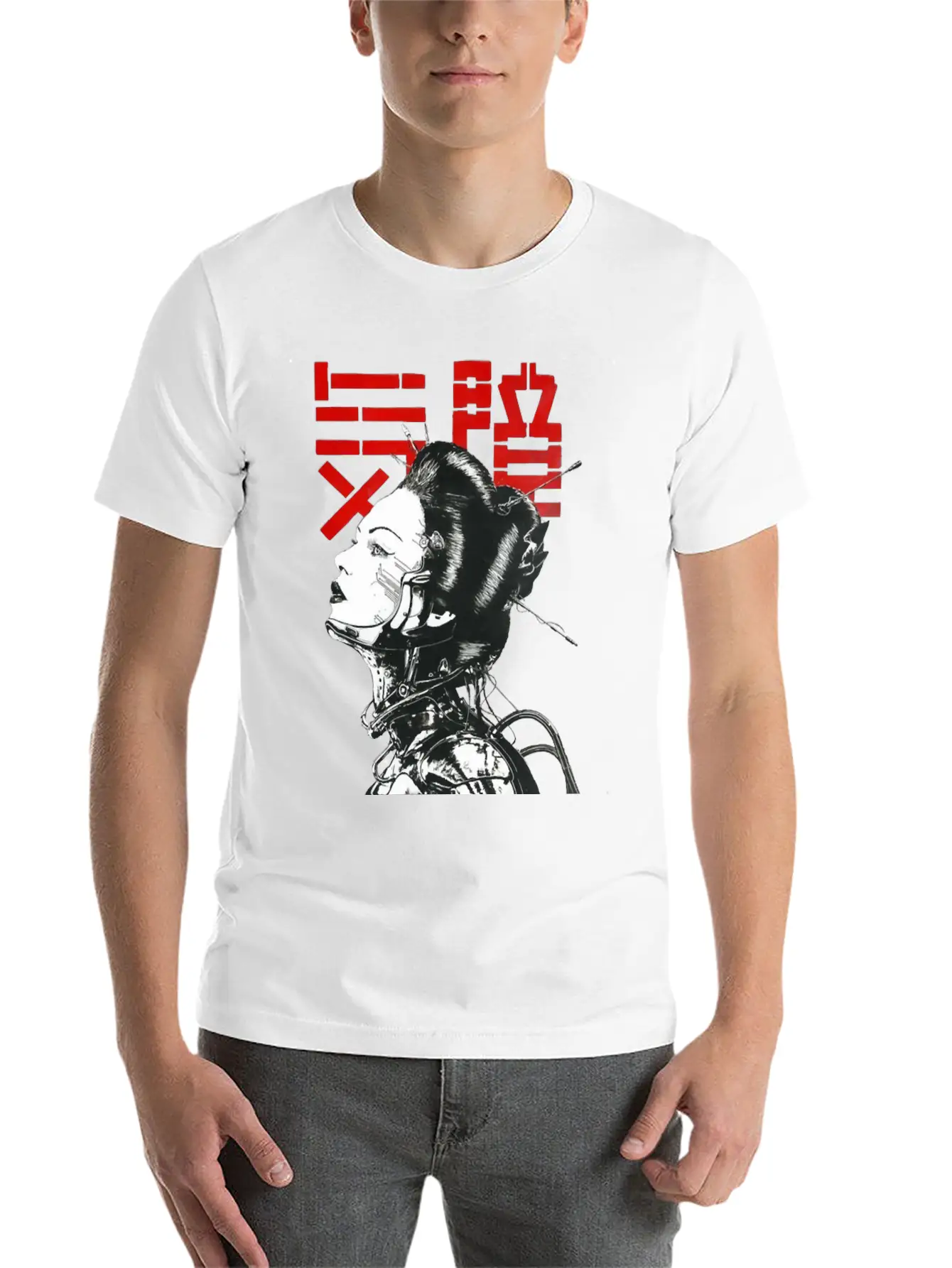 Vaporwave Japanese Cyberpunk Classic Timeless Short Sleeve Tee – Comfy And Minimalist Design