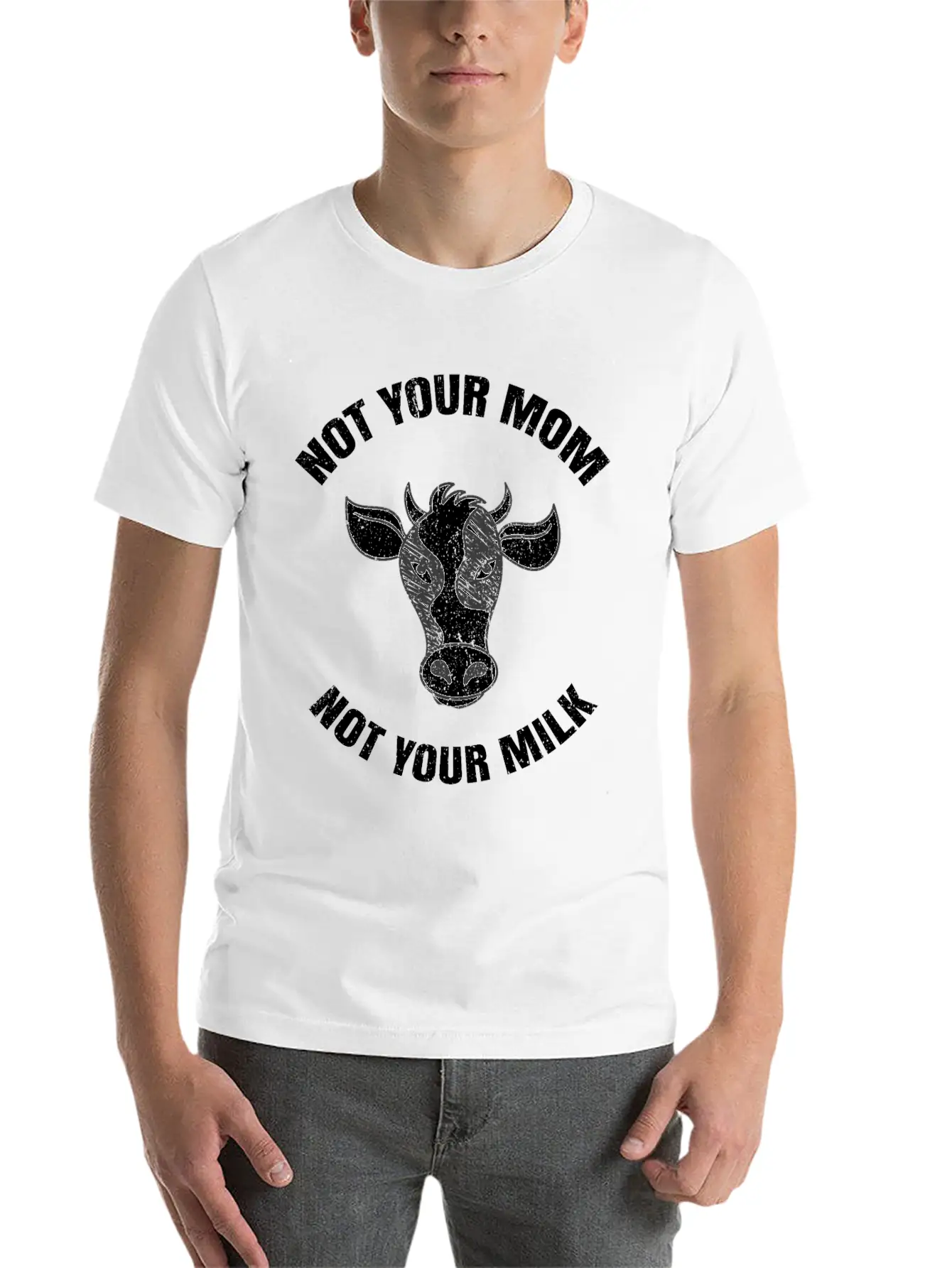 Vegan Animal Welfare Gift Veggie Organic Timeless Short Sleeve Tee – Comfy And Minimalist Design