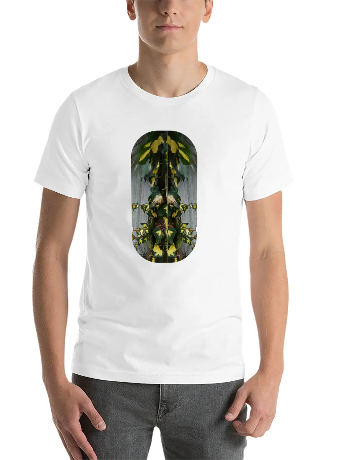 Vines Comfortable Minimalist Graphic Tee – Summer Style Essential