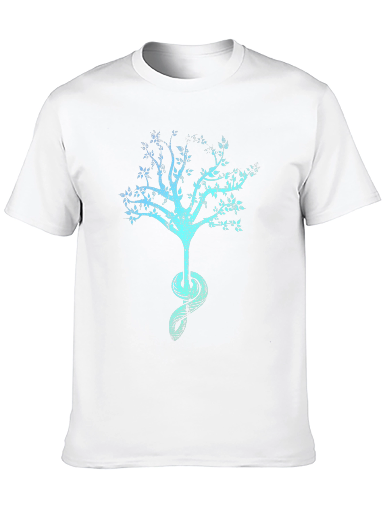 Tree of Life Graphic Tee - Black Cotton Blend