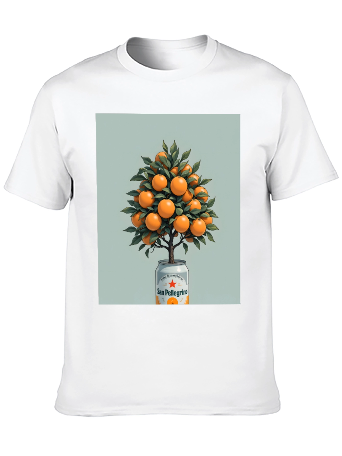 San Pellegrino Orange Tree Graphic Tee
