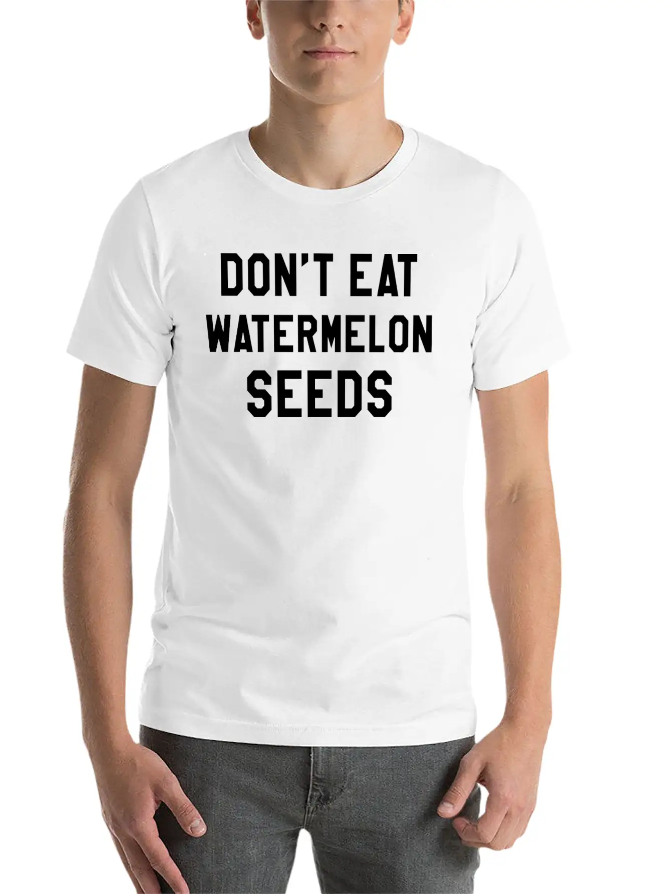 Watermelon Seeds Basic Graphic T-Shirt – Daily Comfort In Soft Cotton