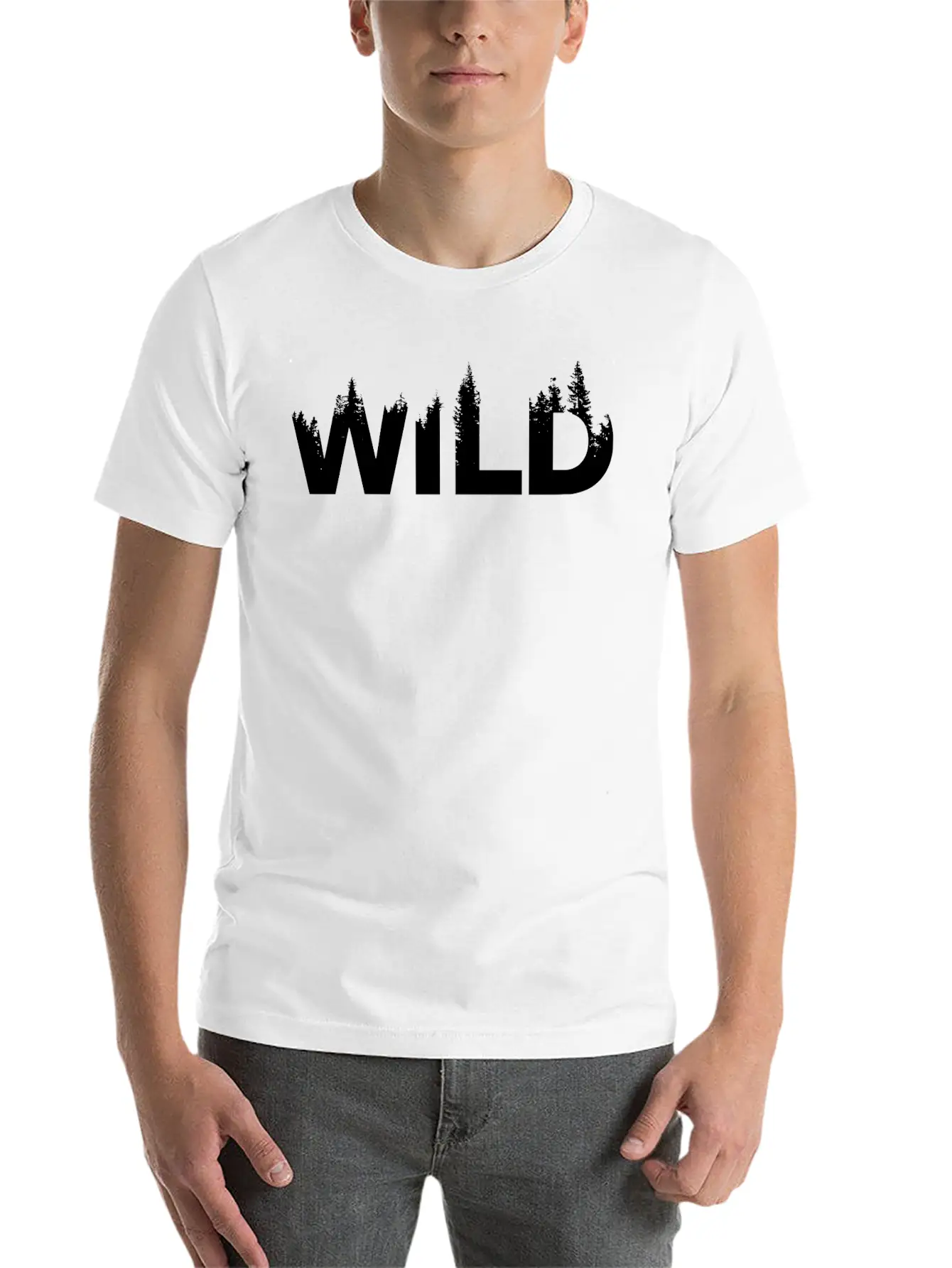 Wild Essential Unisex Summer Tee – Soft Cotton Casual Fit