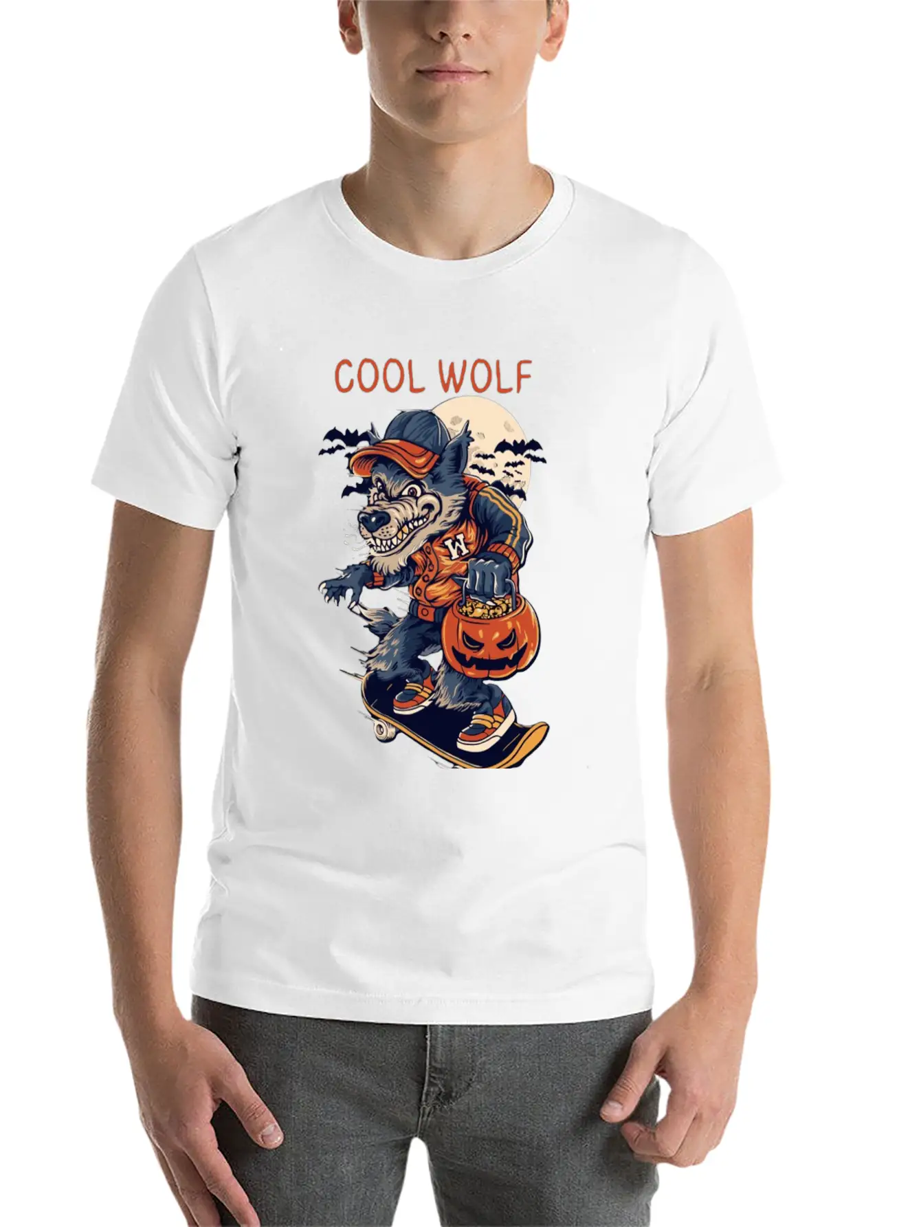 Wild Wolf Spirit Stylish Everyday T-Shirt – Unisex Basic Cotton Tee