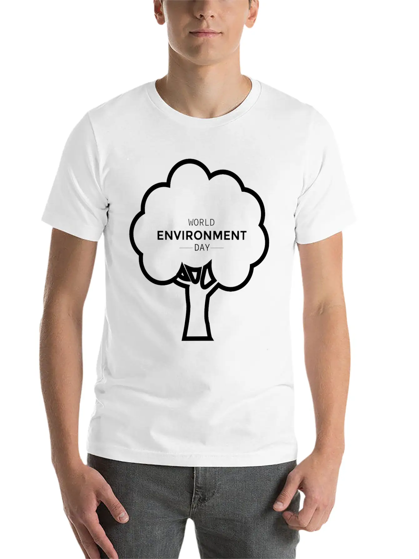 World Environment Day Working Together To Protect Essential Unisex Summer Tee – Soft Cotton Casual Fit